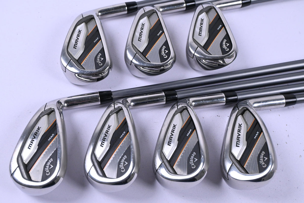 Callaway Mavrik Max Irons / 5-PW+GW / Regular Flex Catalyst 65 Shafts