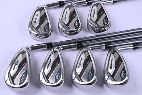 Callaway Mavrik Max Irons / 5-PW+GW / Regular Flex Catalyst 65 Shafts
