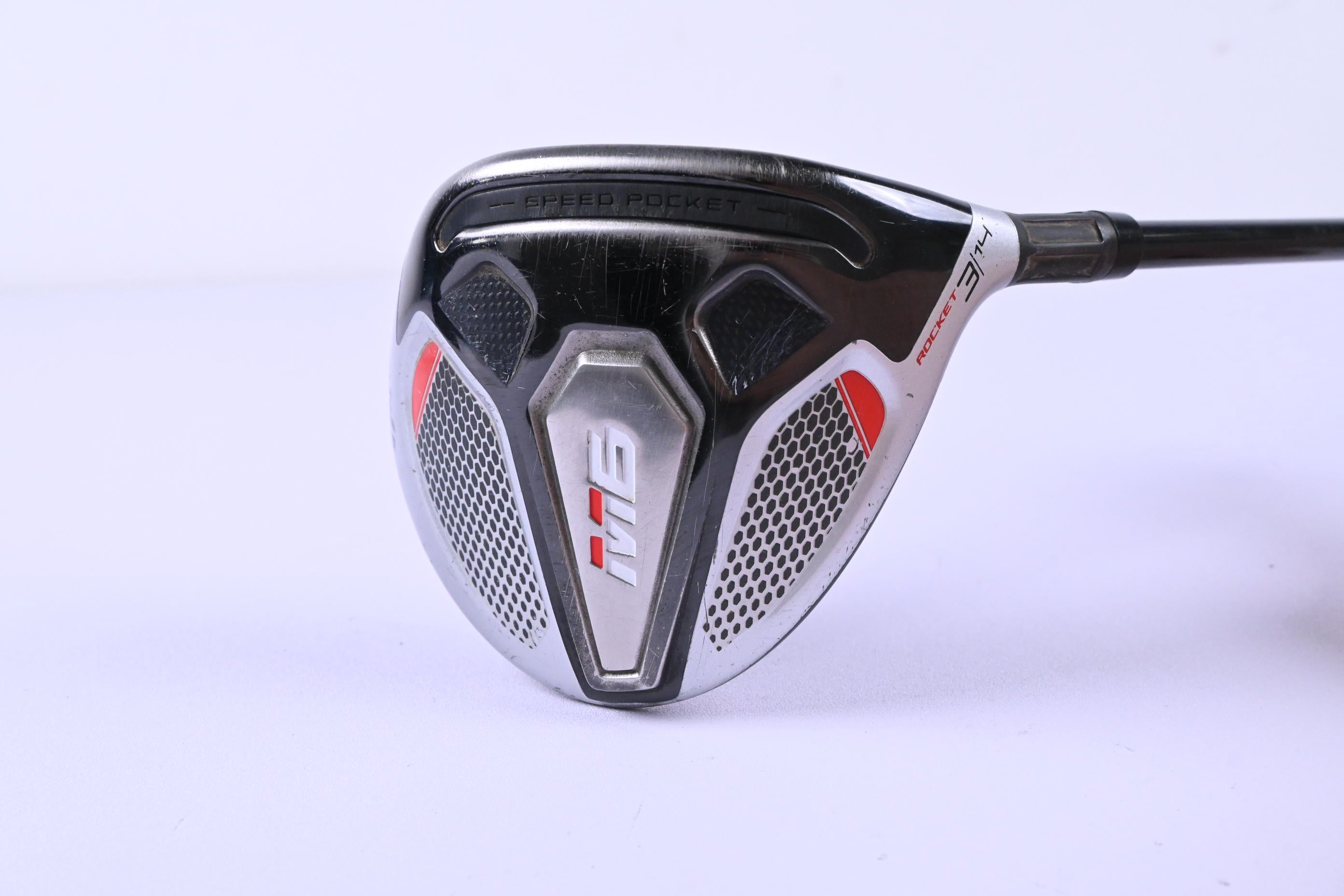 Taylormade M6 #3 Wood / 14 Degree / Stiff Flex Fujikura Atmos Orange 6 Shaft