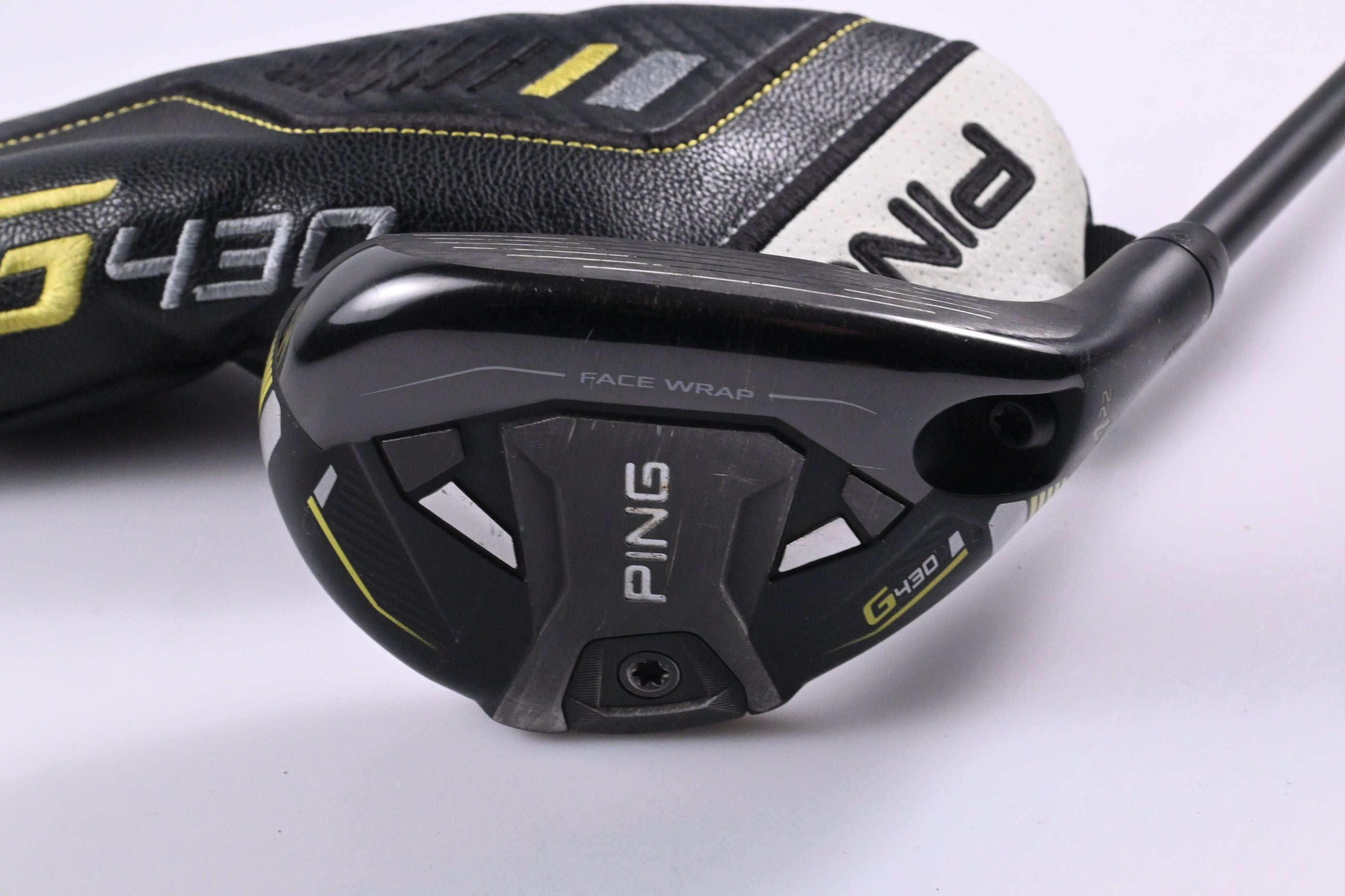Ping G430 #4 Hybrid / 22 Degree / Regular Flex Ping Alta CB Black 70 Shaft