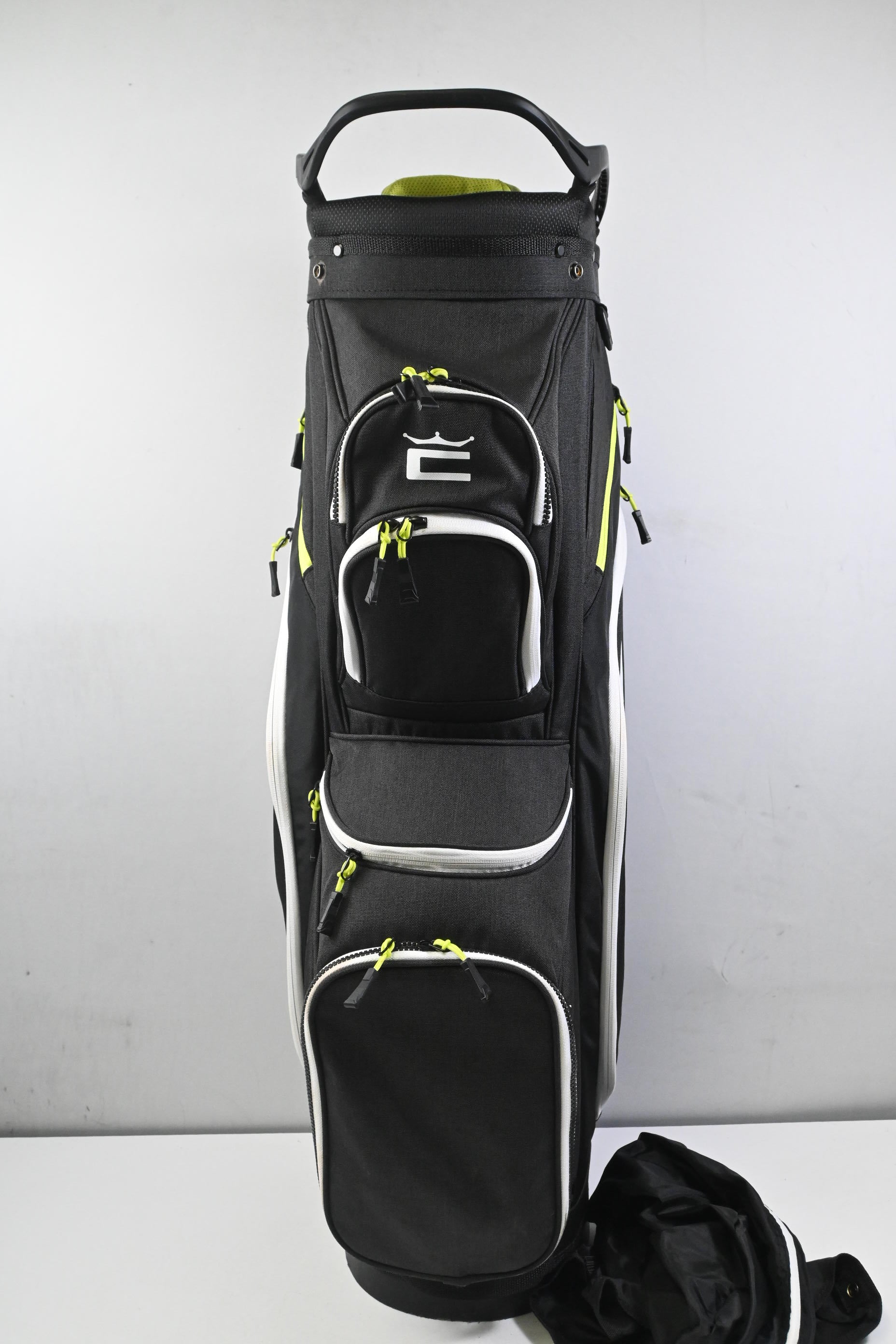 Cobra Cart Bag / 14-Way Divider / Black, White & Green