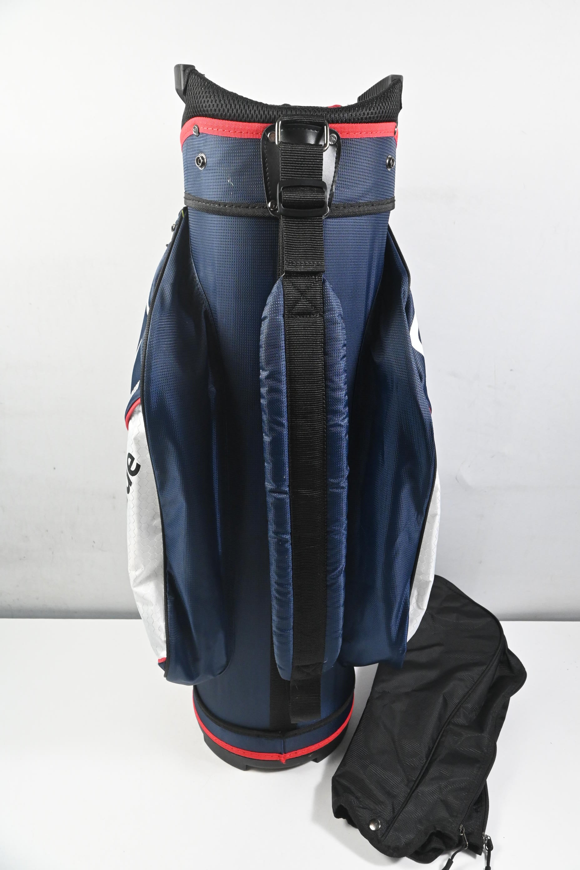 Taylormade Cart Bag / 15-Way Divider / Navy, White & Red