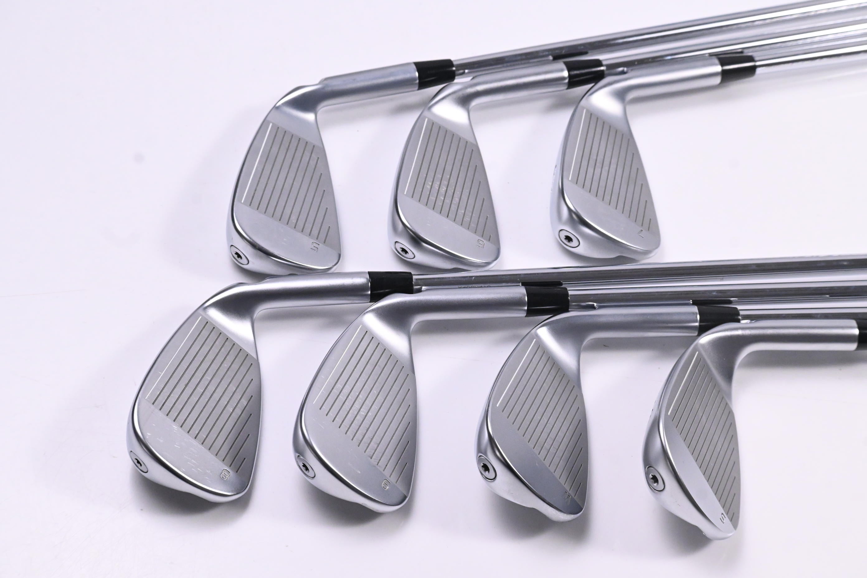 Left Hand Ping G425 Irons / 5-PW+SW / Black Dot / Regular Flex Ping AWT 2.0