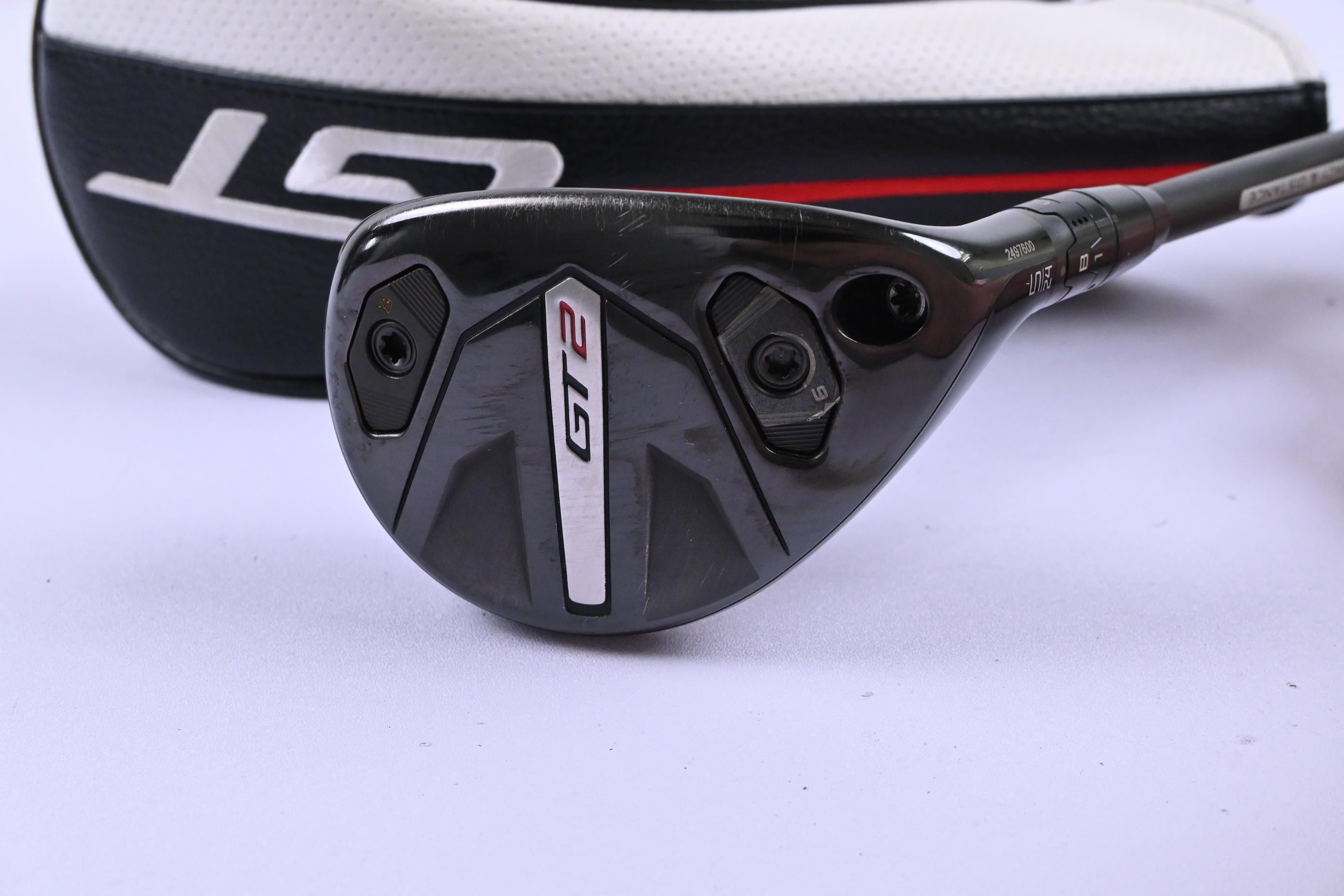 Titleist GT2 #5 Hybrid / 24 Degree / X-Flex Graphite Design Tour AD IZ-85 Shaft