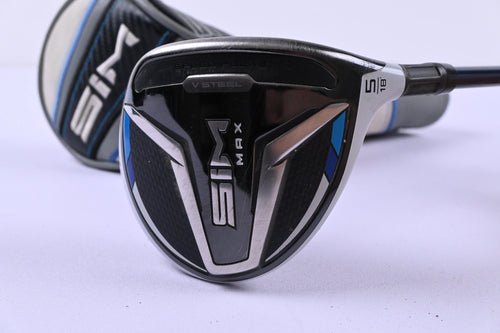 Taylormade SIM Max #5 Wood / 18 Degree / Regular Flex Ventus Blue 5 Shaft