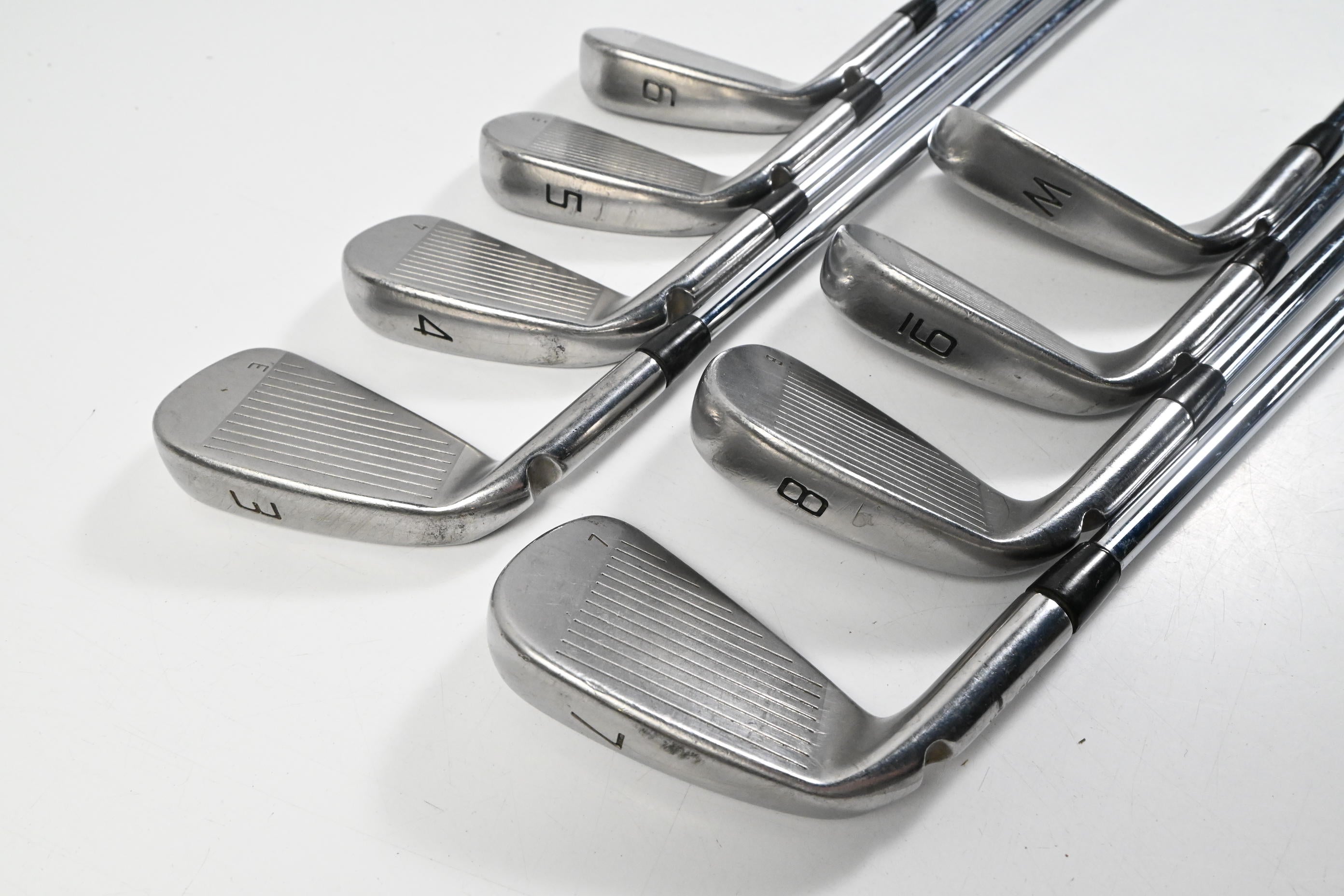 Ping i-Series E1 Irons / 3-PW / White Dot / X-Flex Ping AWT 2.0 Shafts