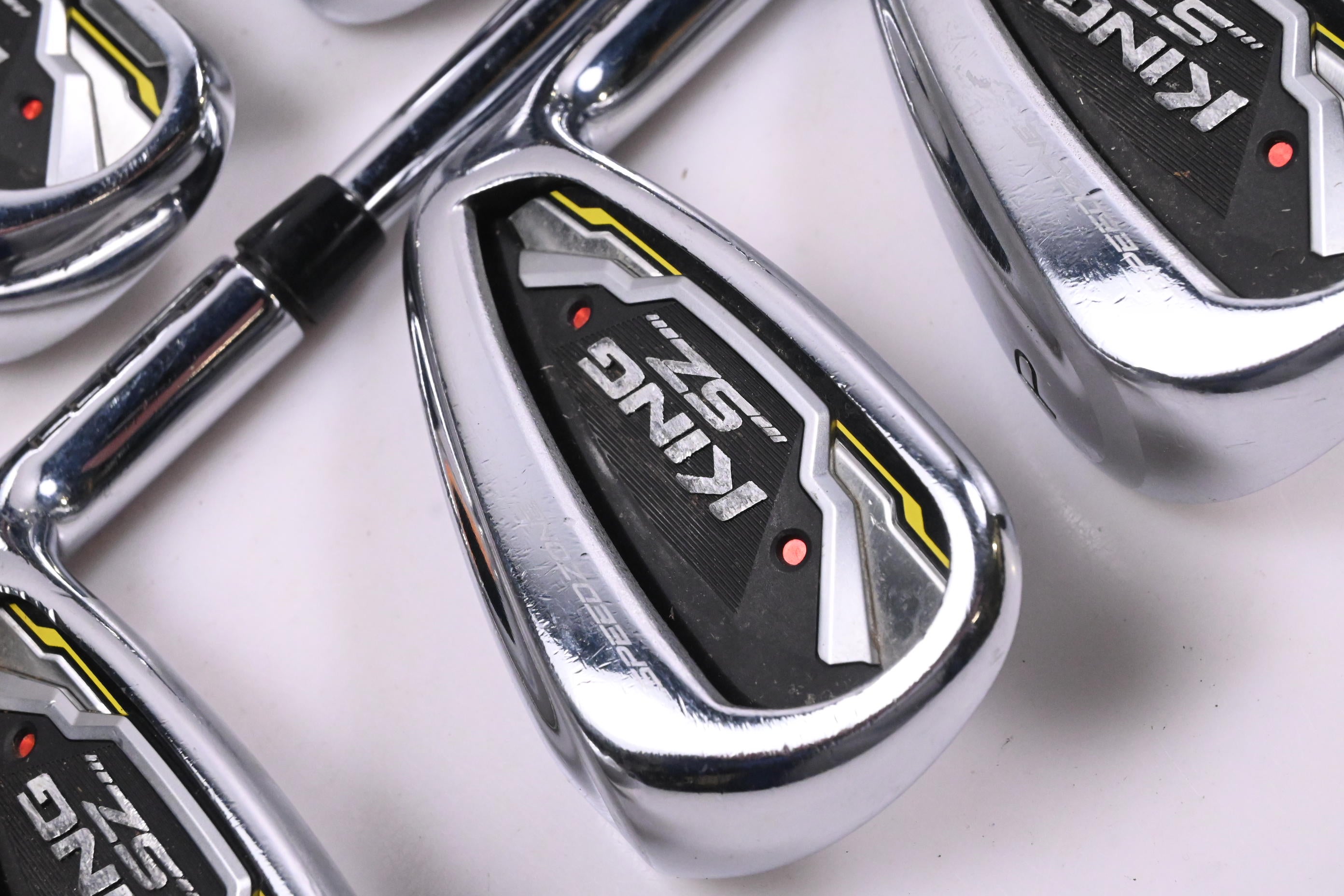 Cobra King Speedzone Irons / 5-PW+GW / Regular Flex KBS Tour 90 Shafts