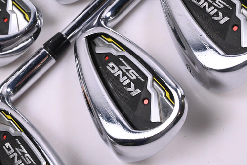 Cobra King Speedzone Irons / 5-PW+GW / Regular Flex KBS Tour 90 Shafts