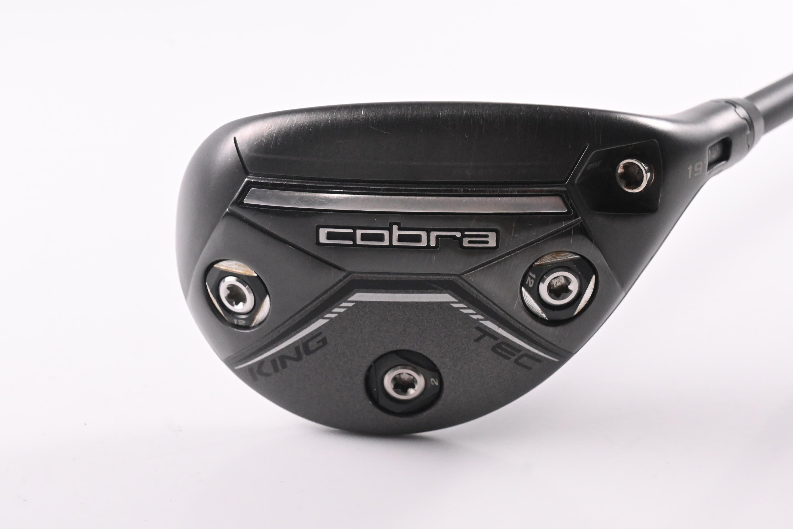Cobra King Tec 2023 #3 Hybrid / 19 Degree / Stiff Flex MMT 80 Shaft