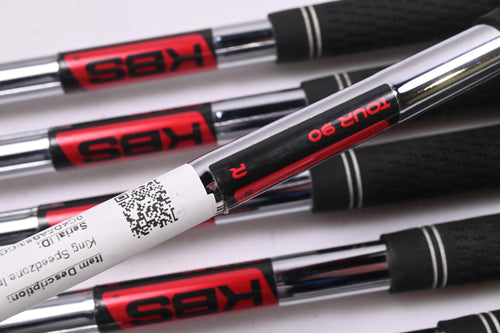 Cobra King Speedzone Irons / 5-PW+GW / Regular Flex KBS Tour 90 Shafts