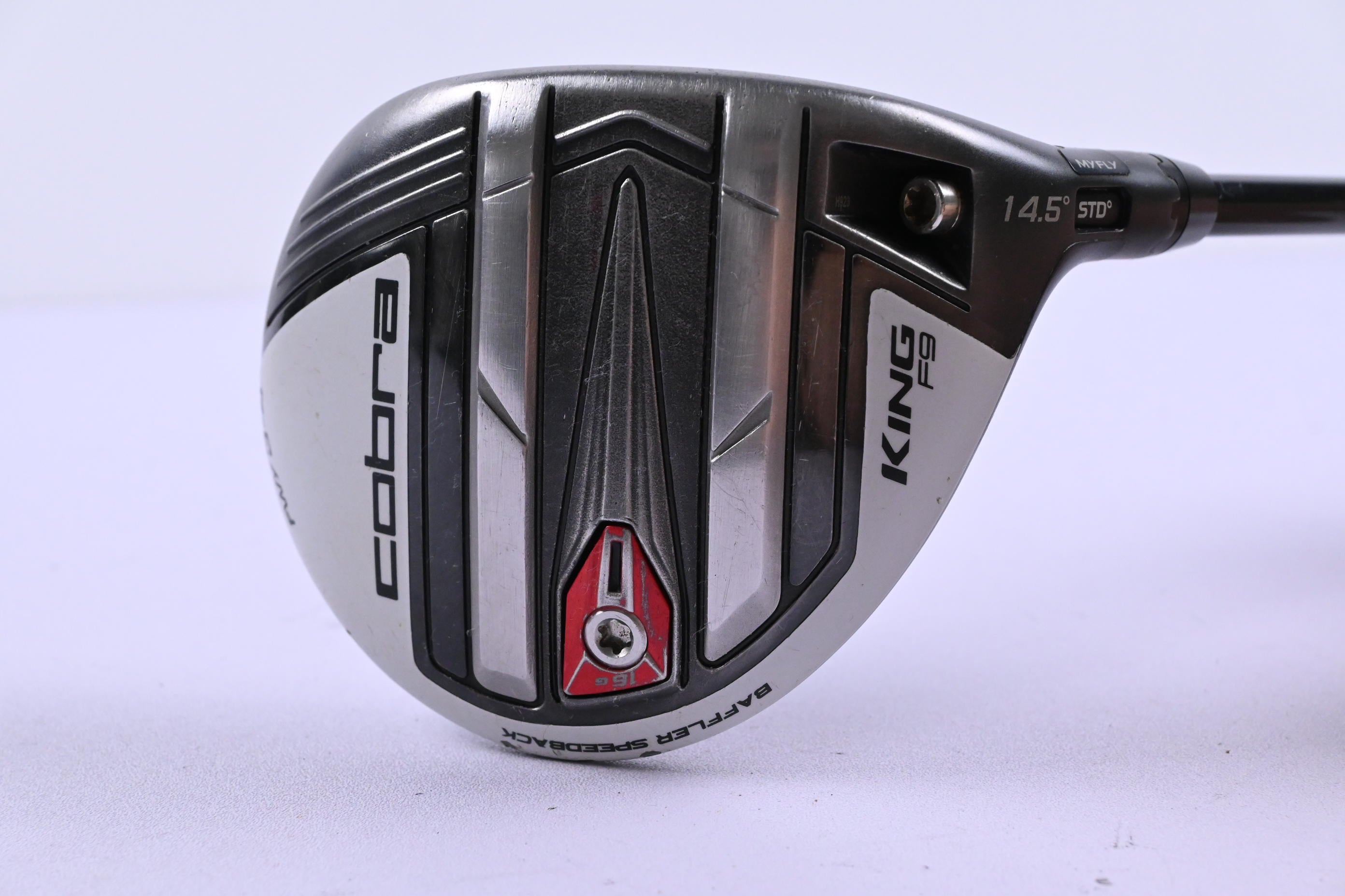 Cobra King F9 #3 Wood / 14.5 Degree / Regular Flex Fujikura Atmos Blue 7 Shaft