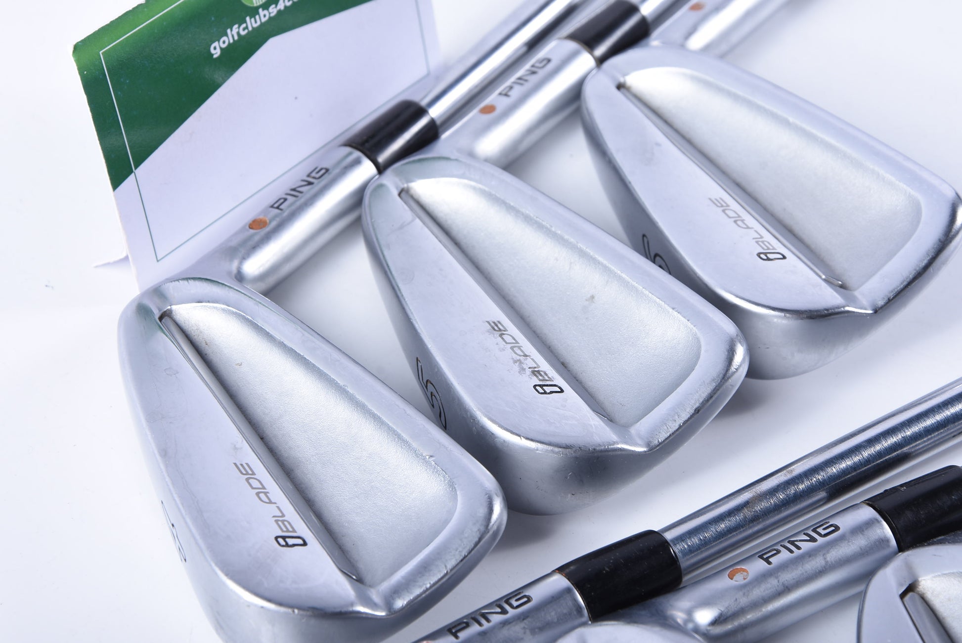 Ping iBlade Irons / 4-PW / Orange Dot / Stiff Flex Project X L5 120 Sh