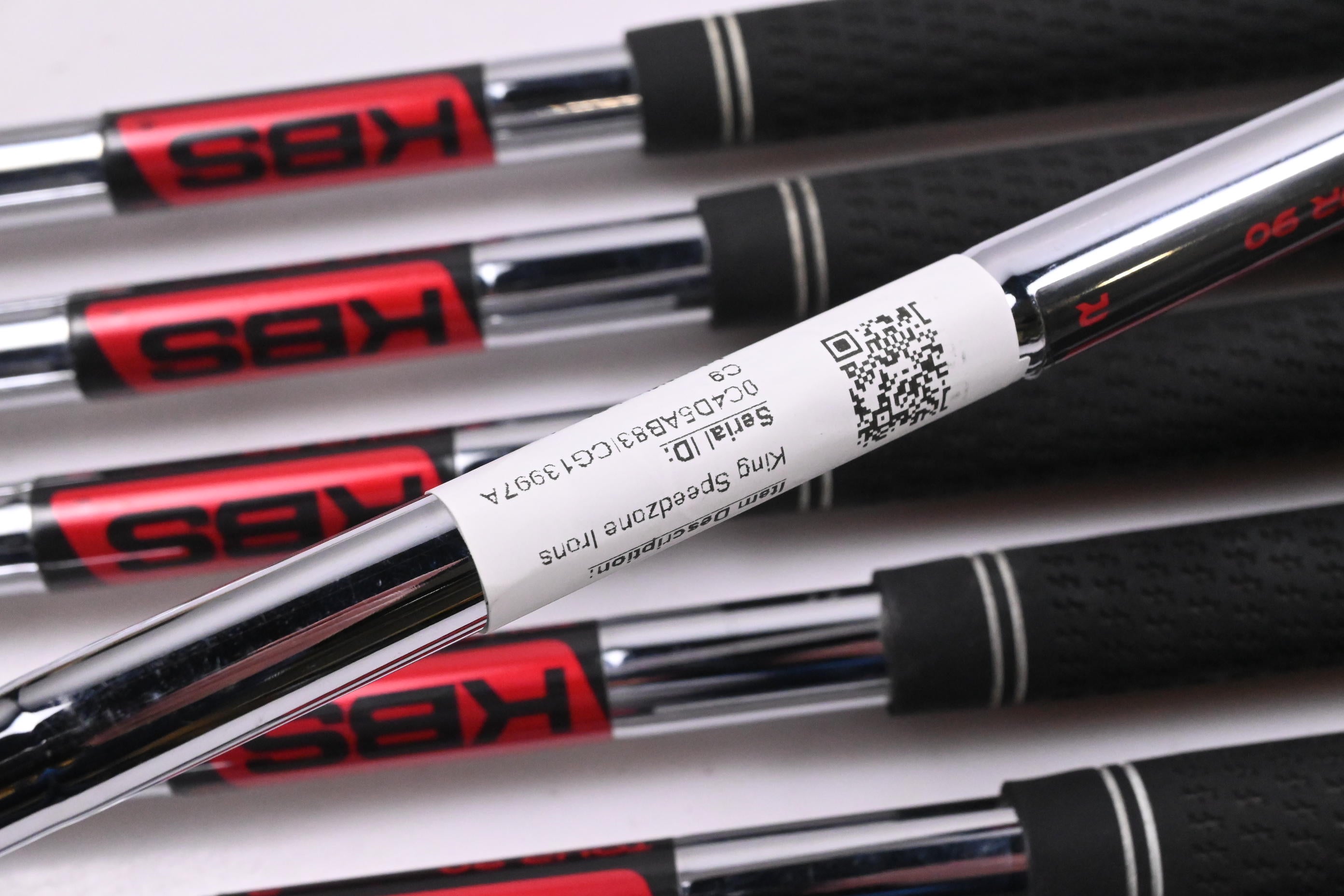 Cobra King Speedzone Irons / 5-PW+GW / Regular Flex KBS Tour 90 Shafts
