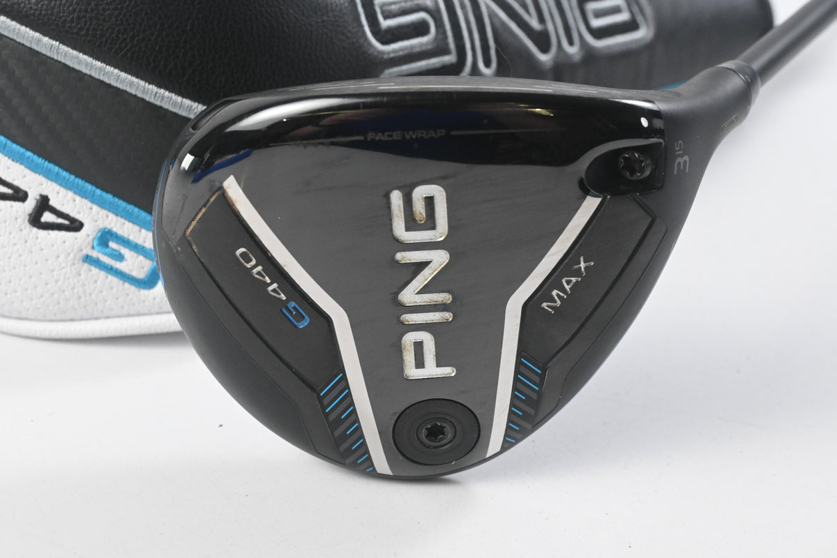 Ping G440 Max #3 Wood / 15 Degree / Regular Flex Ping Alta CB Blue 65 Shaft