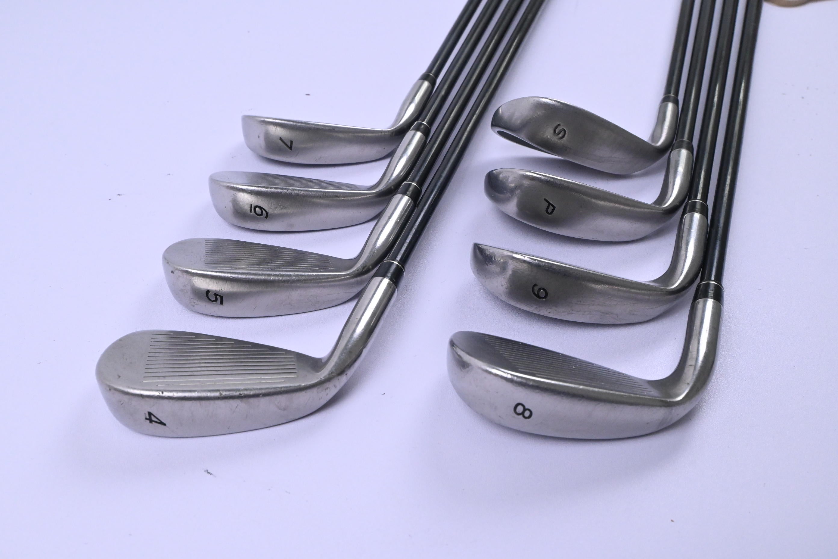 Taylormade R7 Draw Irons / 4-PW+SW / Regular Flex Taylormade REAX 55 Shafts