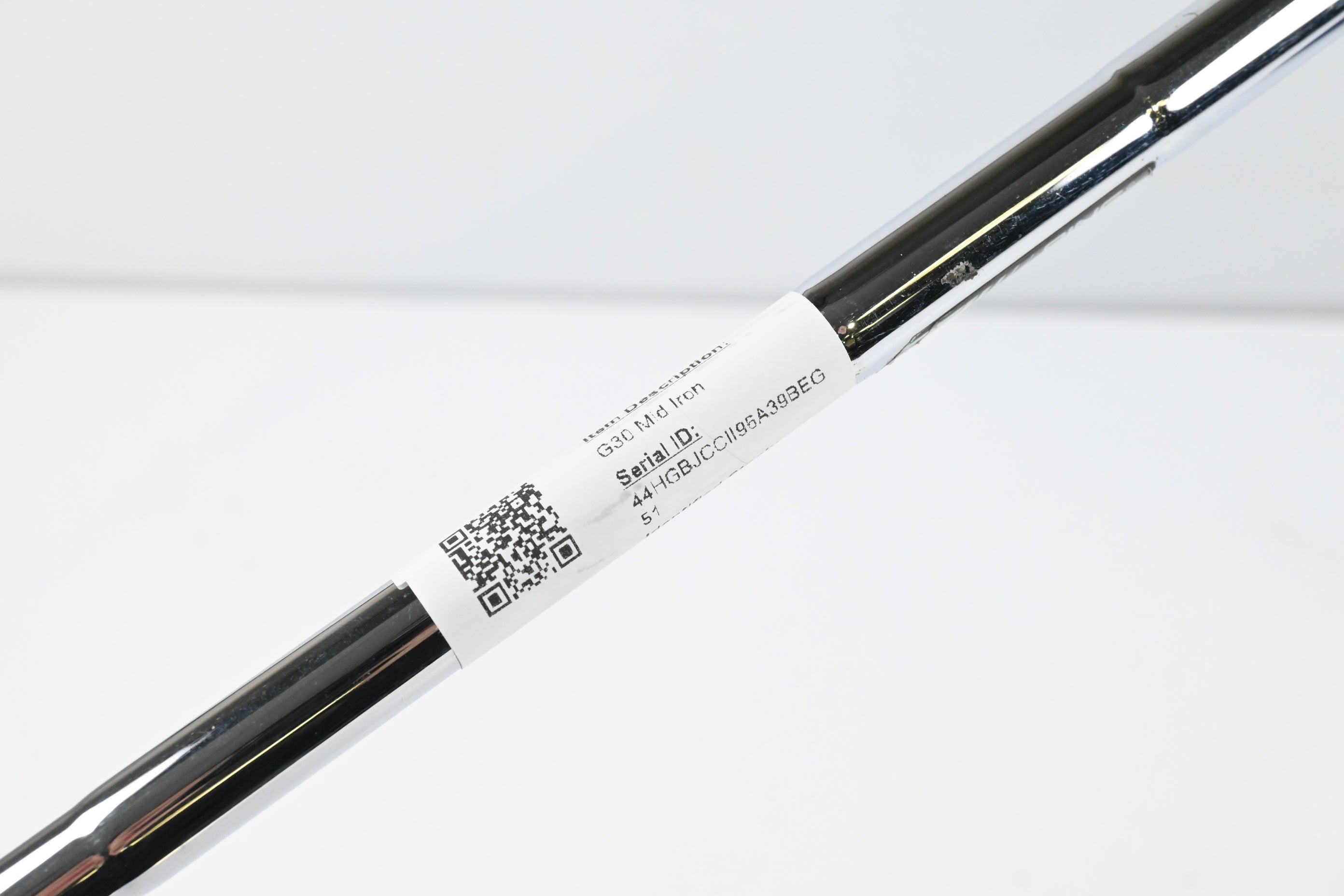 Ping G30 #7 Iron / Black Dot / Regular Flex Ping CFS Distance Shaft