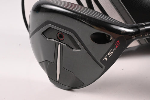 Titleist TSR2 #3 Wood / 15 Degree / Regular Flex MMT Speedmesh 40 Shaft