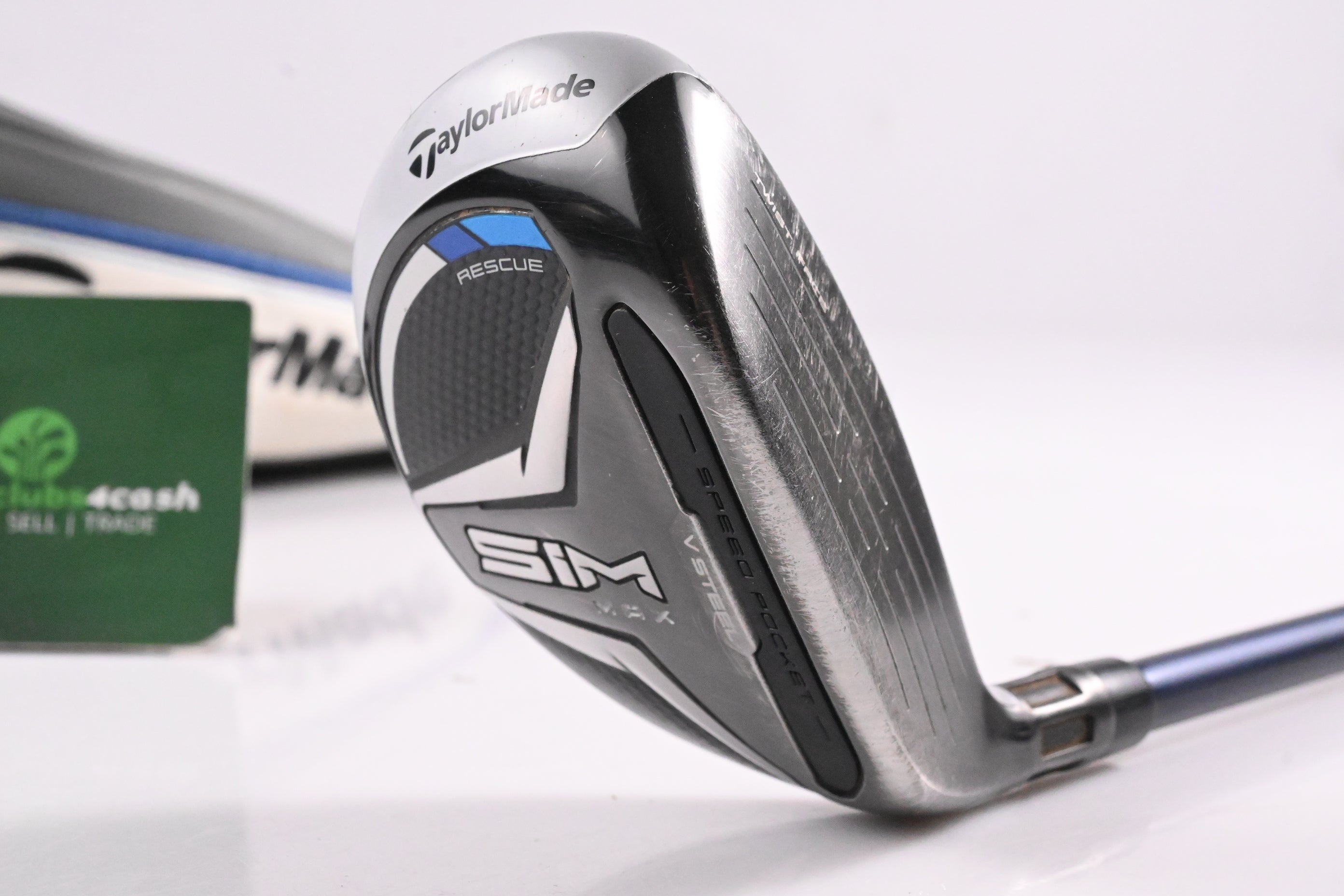 Taylormade SIM Max #3 Hybrid / 19 Degree / Stiff Flex Ventus Blue 7 Shaft