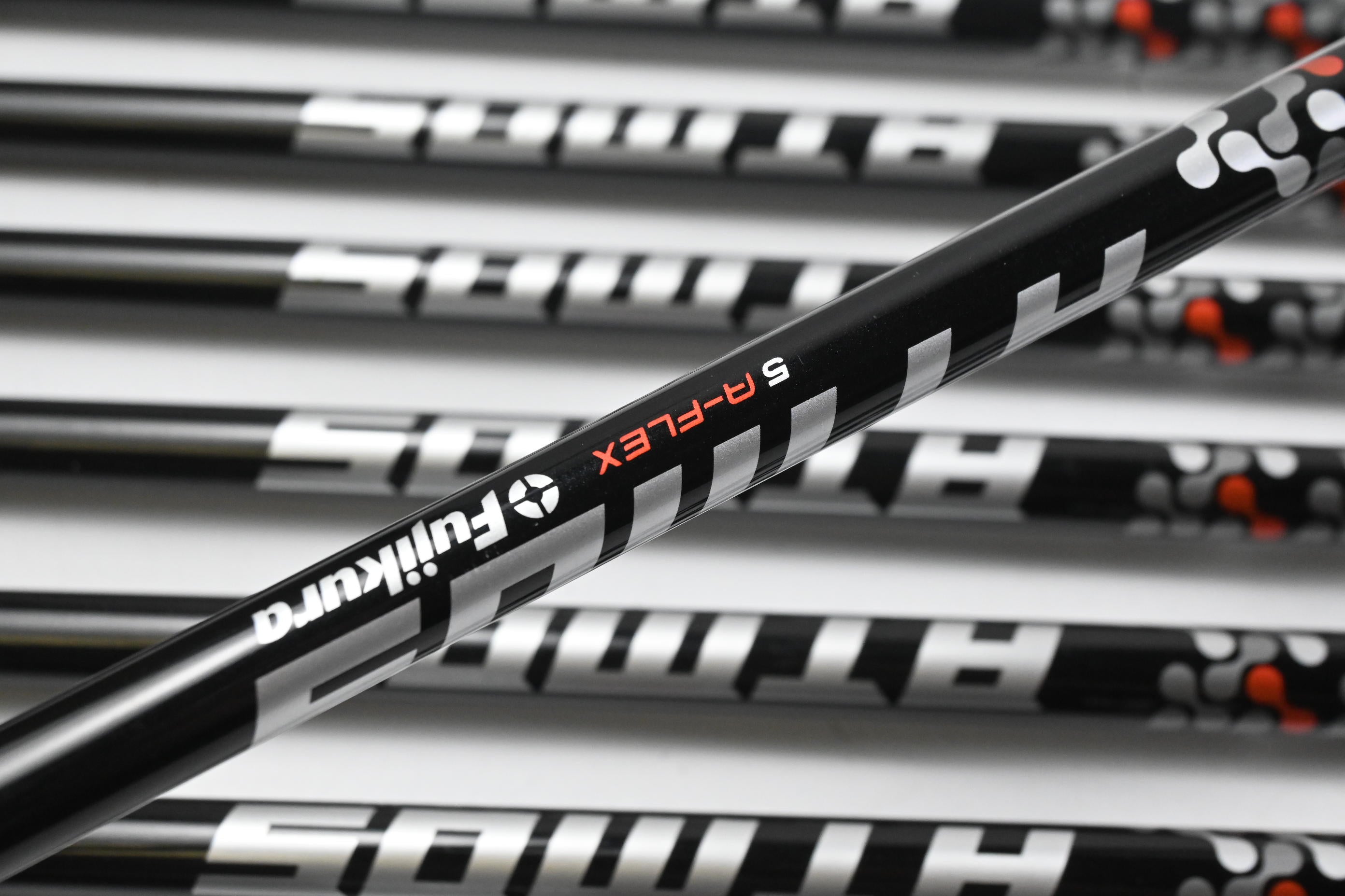 Taylormade M6 Irons / 5-PW+GW+SW / Senior Flex Fujikura Atmos Orange 5 Shafts