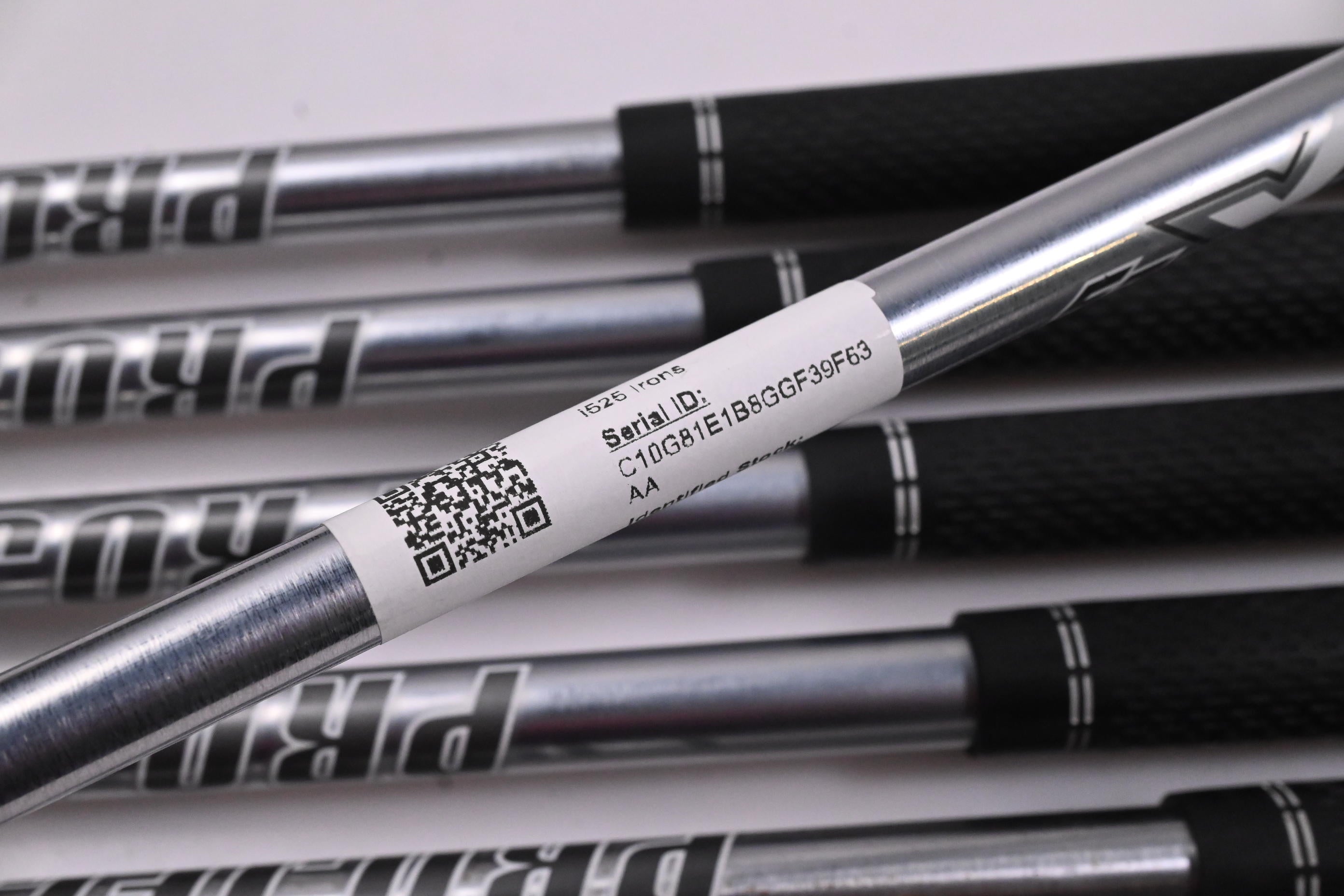 Ping i525 Irons / 4-PW / Orange Dot / Stiff Flex Project X LZ 120 Shafts