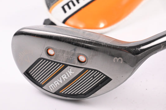 Callaway Mavrik #3 Hybrid / 18 Degree / Regular Flex Miyazaki Mahana 6 Shaft
