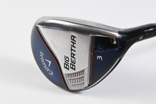 Callaway Big Bertha 2014 #3 Wood / 15 Degree / Senior Flex Fubuki Z65 Shaft