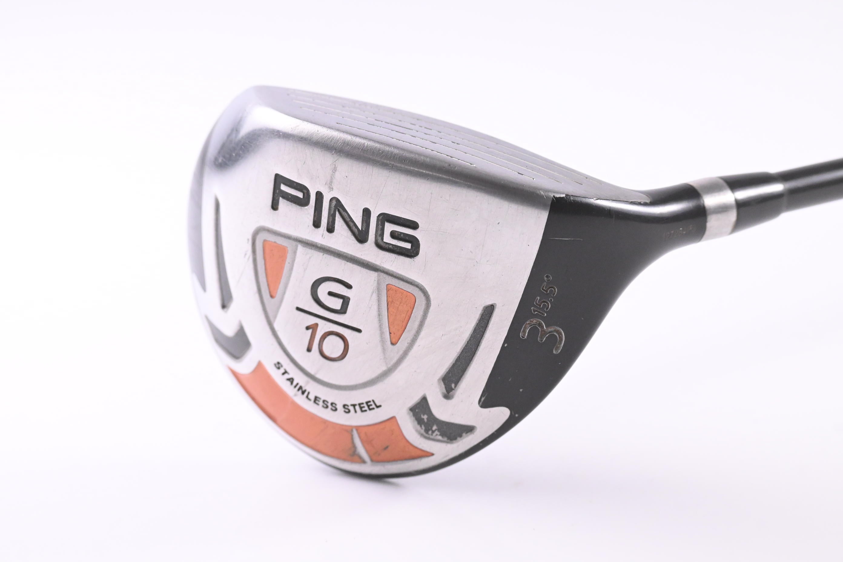 Ping G10 #3 Wood / 15.5 Degree / Stiff Flex Grafalloy ProLaunch Red Shaft