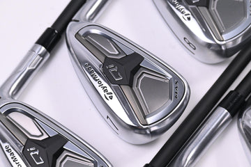 Taylormade Qi Max Irons / 6-PW+AW+SW / Senior Flex KBS REAX HL 50 Shafts