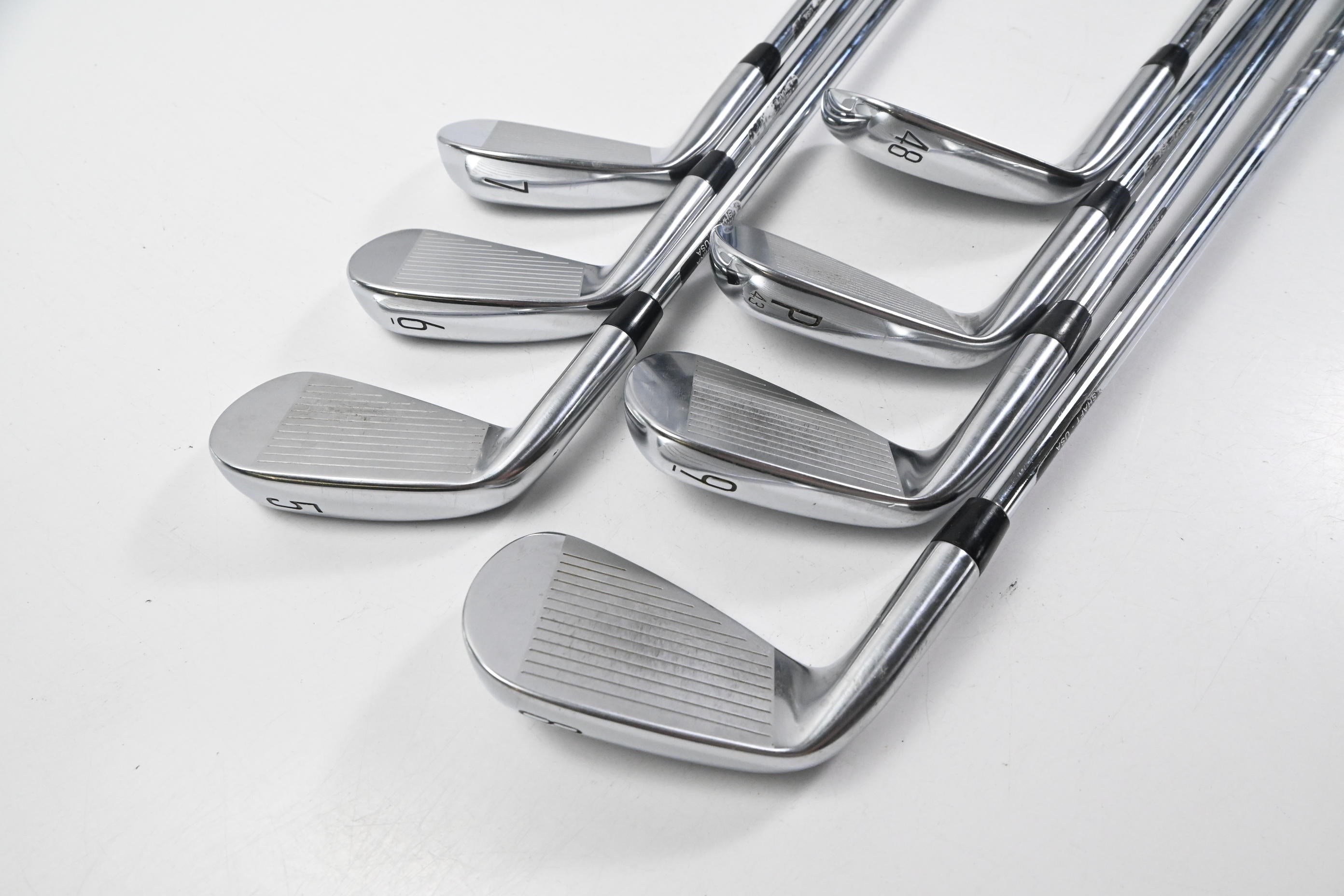 Titleist T200 2021 Irons / 5-PW+GW / Stiff Flex AMT Black S300 Shafts