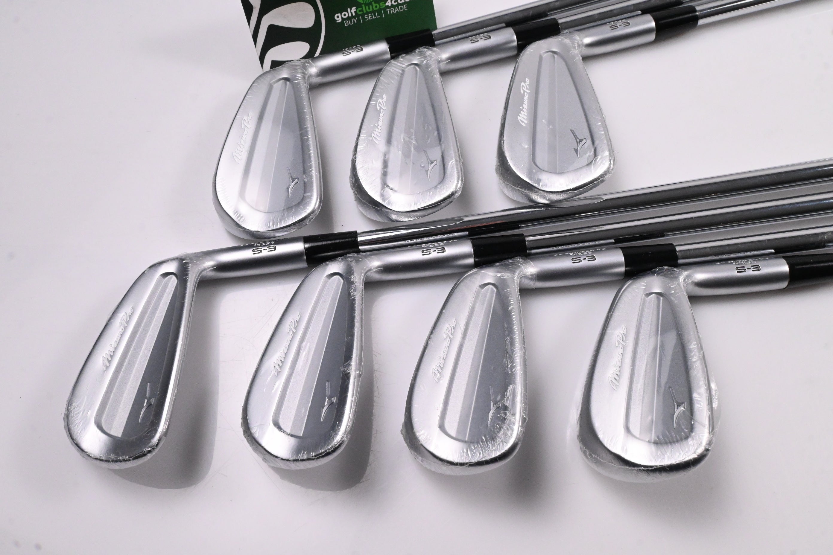 Mizuno Pro S-3 Irons / 4-PW / Stiff Flex Project X Shafts
