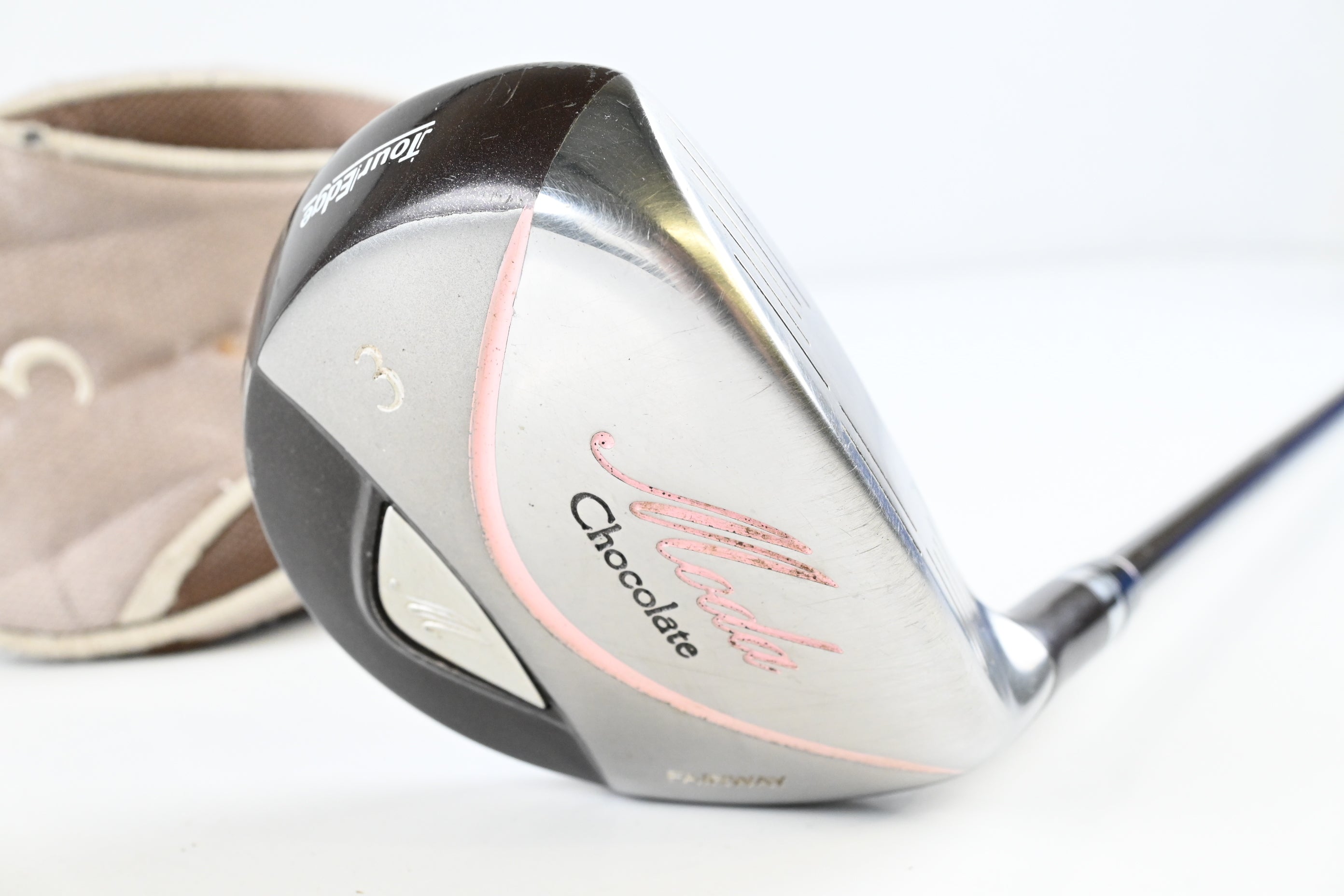 Ladies Tour Edge Moda Chocolate #3 Wood / 15 Degree / Ladies Flex Tour Edge