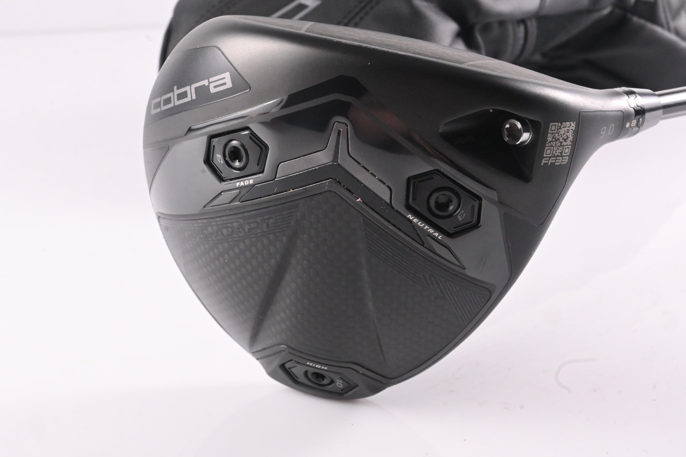 Cobra DS-Adapt LS Driver / 9 Degree / Stiff Flex Denali Black 60 Shaft