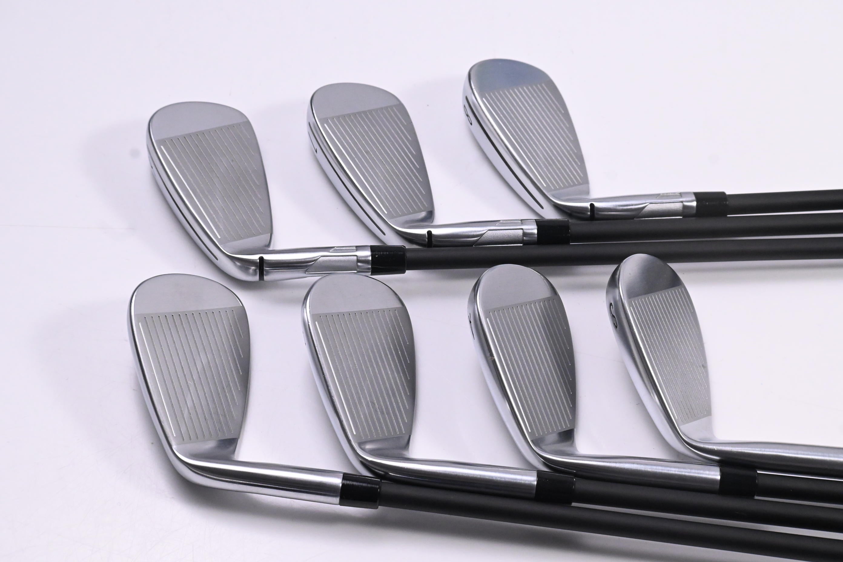 Taylormade Qi Max Irons / 6-PW+AW+SW / Senior Flex KBS REAX HL 50 Shafts