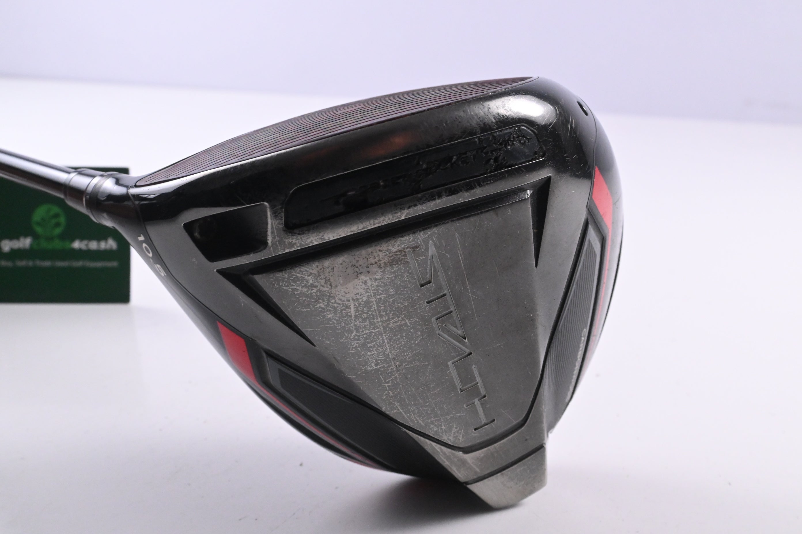 Left Hand Taylormade Stealth Driver / 10.5 Degree / Senior Flex Fujikura Atmos 5