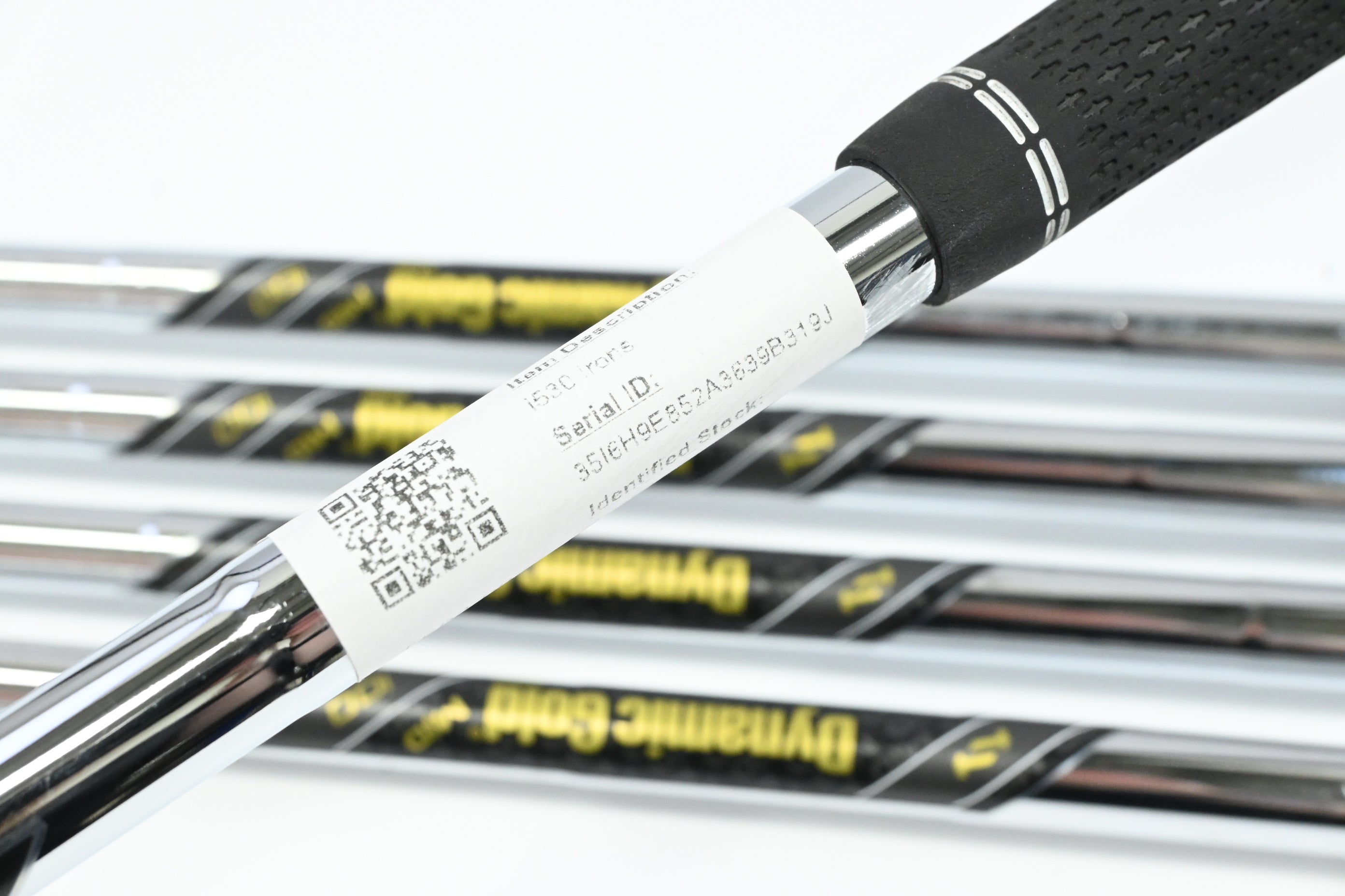 Ping i530 Irons / 6-PW / White Dot / Stiff Flex Dynamic Gold 100 S300 Shafts