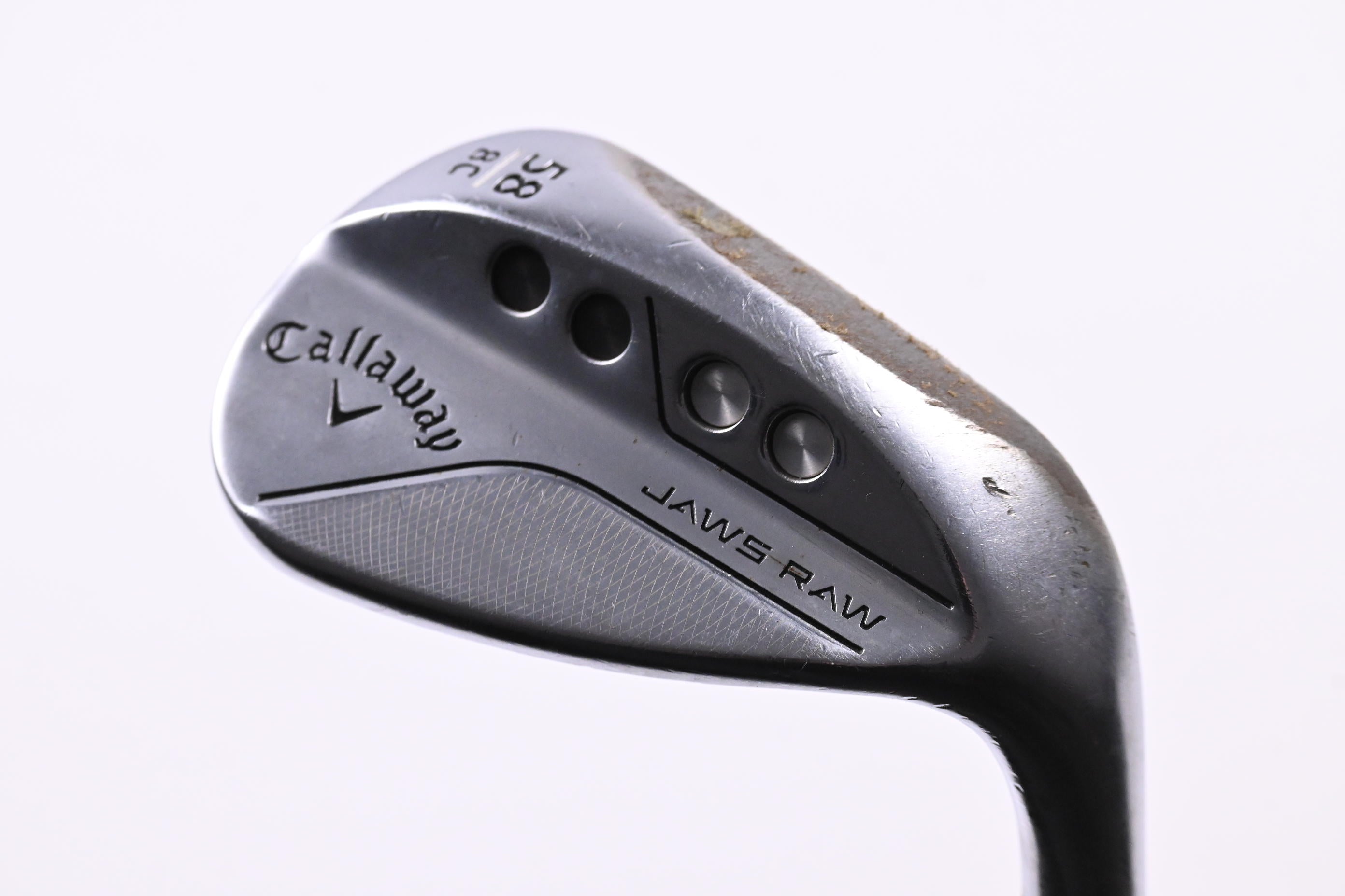 Callaway Jaws Raw Lob Wedge / 58 Degree / Wedge Flex KBS 610 125 Shaft