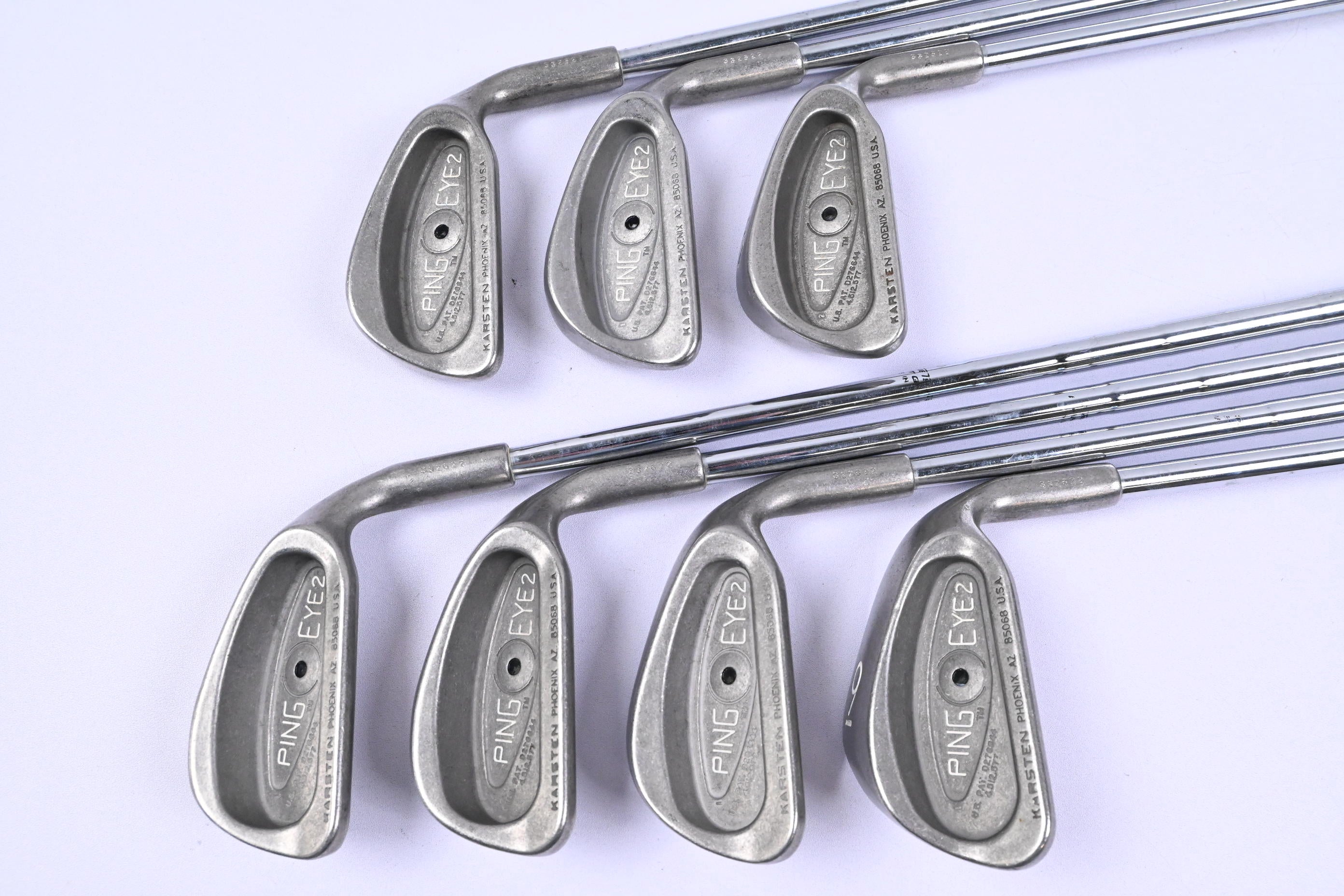 Ping Eye 2 Irons / 3-9i / Black Dot / Stiff Flex Ping ZZ Lite Shafts