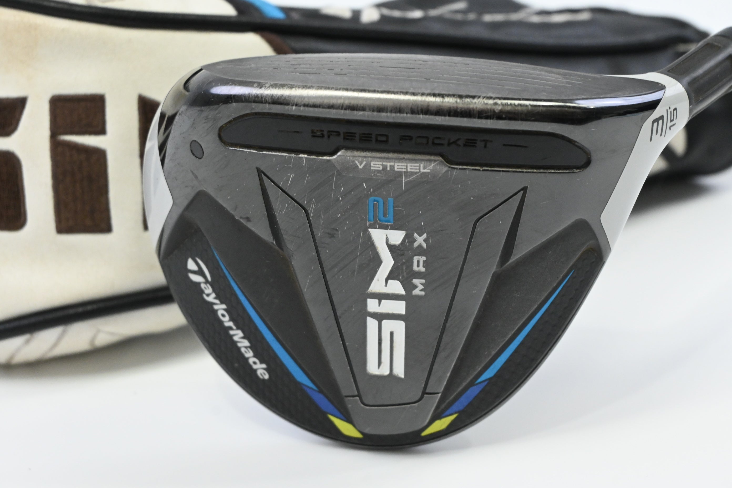 Taylormade SIM2 Max #3 Wood / 15 Degree / Stiff Flex Fujikura Ventus Blue 6