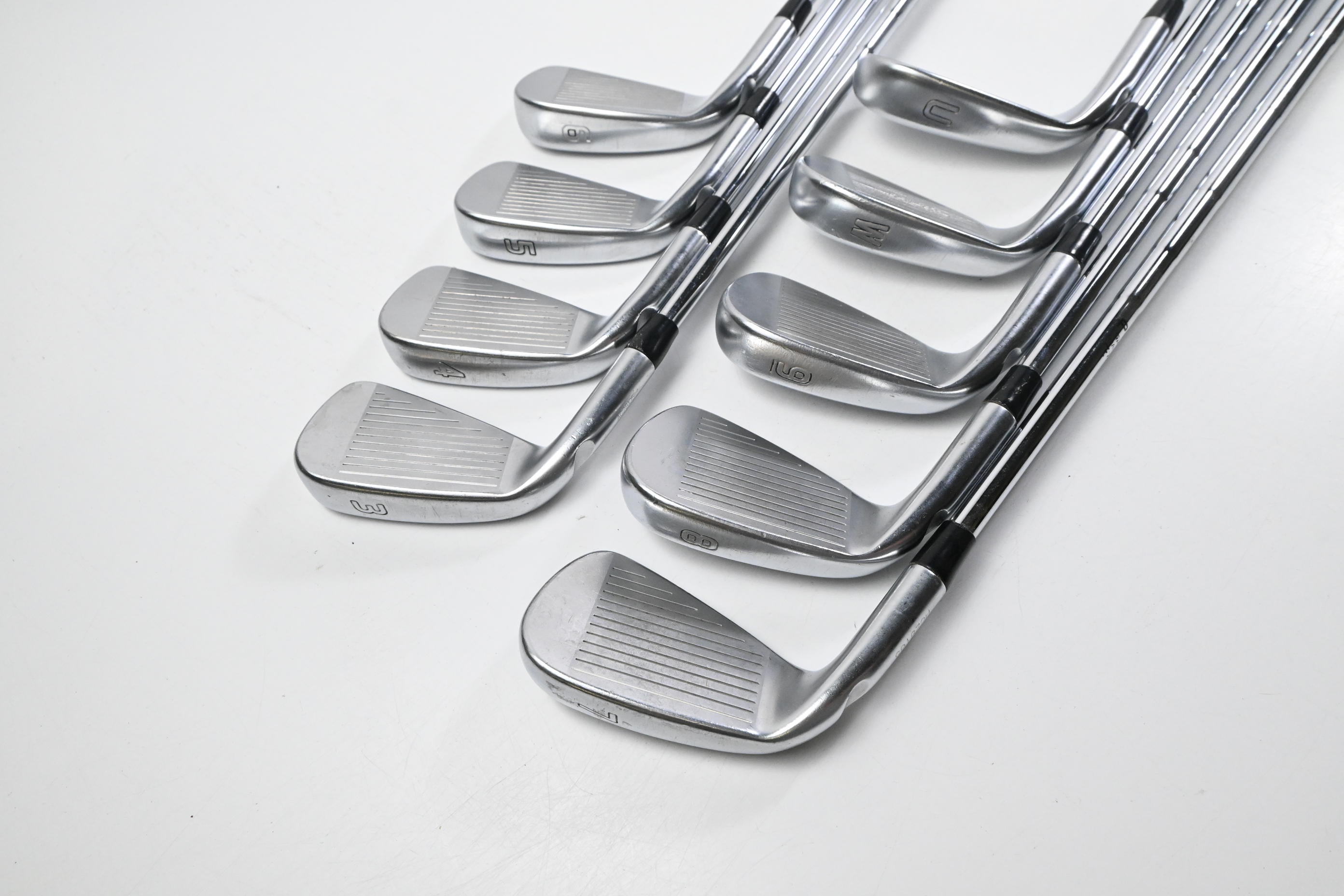 Ping i210 Irons / 3-PW+GW / Red Dot / Stiff Flex Steel Shafts