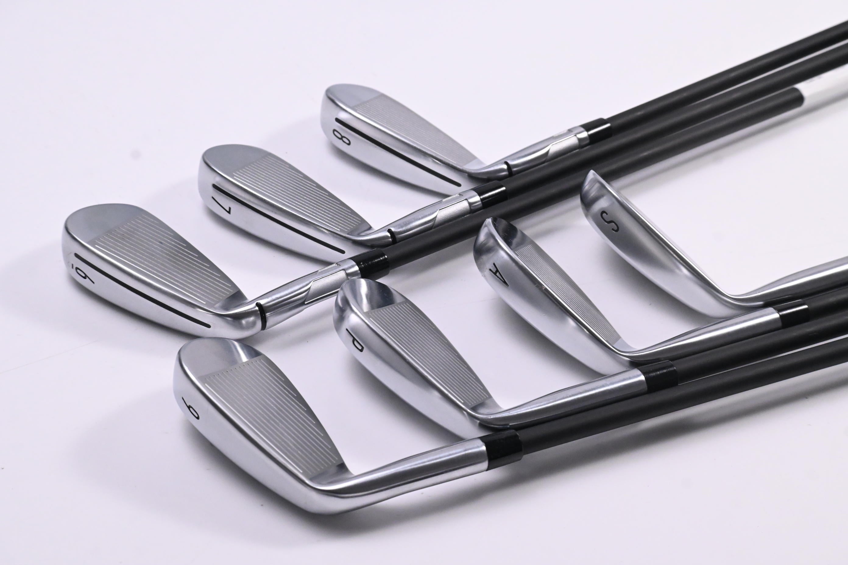 Taylormade Qi Max Irons / 6-PW+AW+SW / Senior Flex KBS REAX HL 50 Shafts