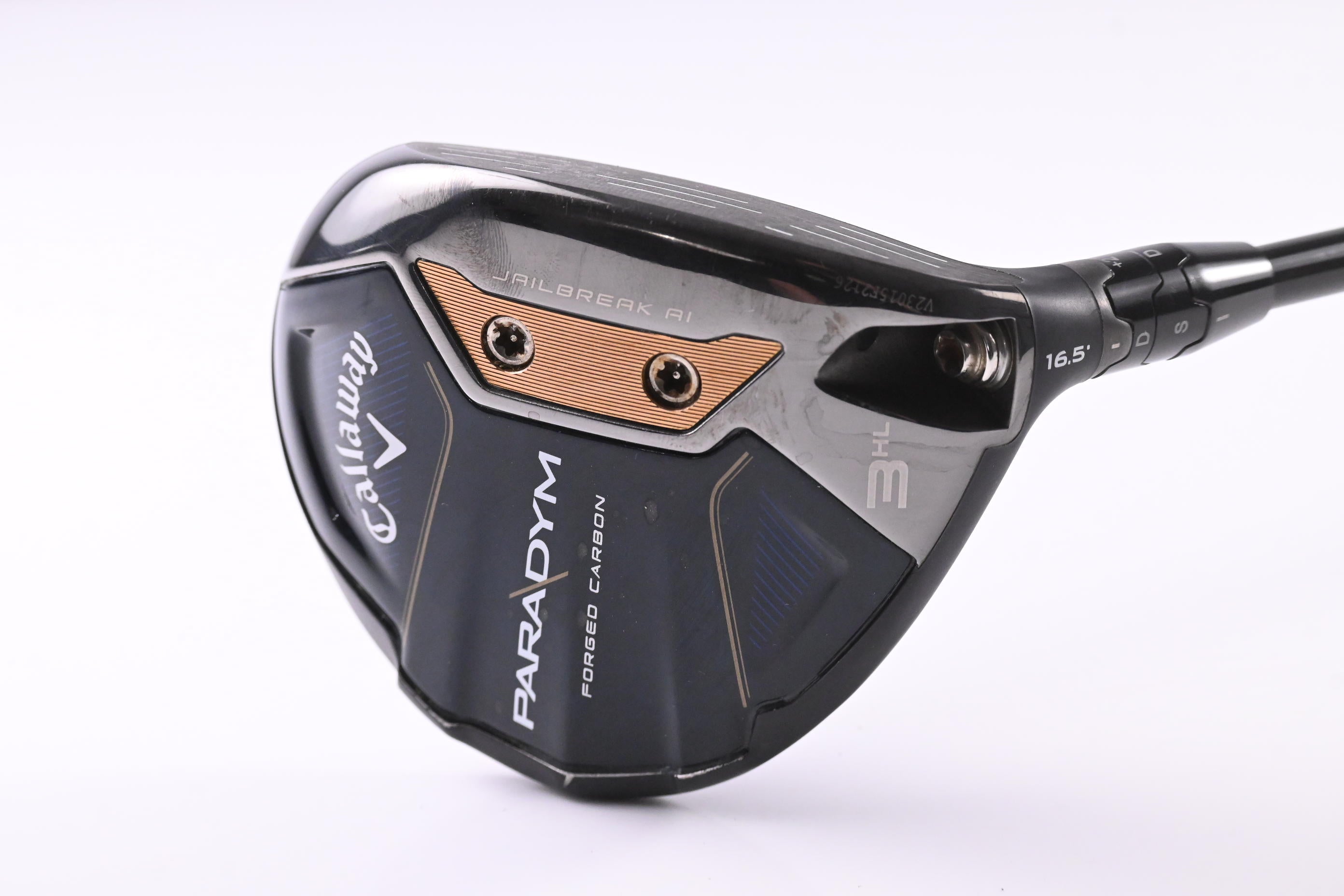 Callaway Paradym #3 Wood / 16.5 Degree / X-Flex Hzrdus Gen4 Black 70 Shaft