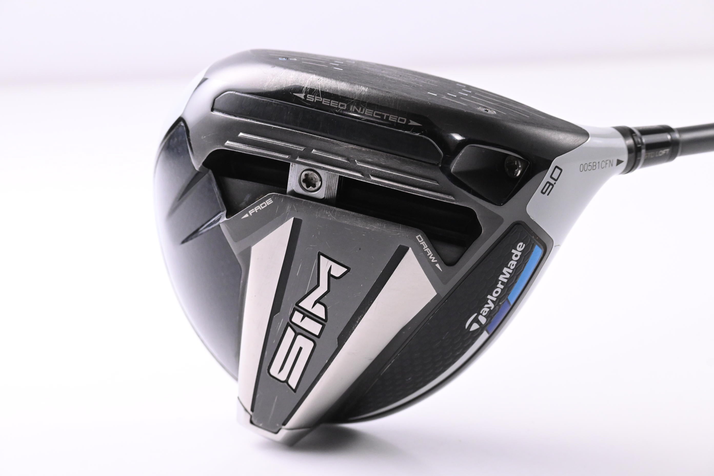 Taylormade SIM Driver / 9 Degree / Stiff Flex HZRDUS Smoke Green 70 Shaft