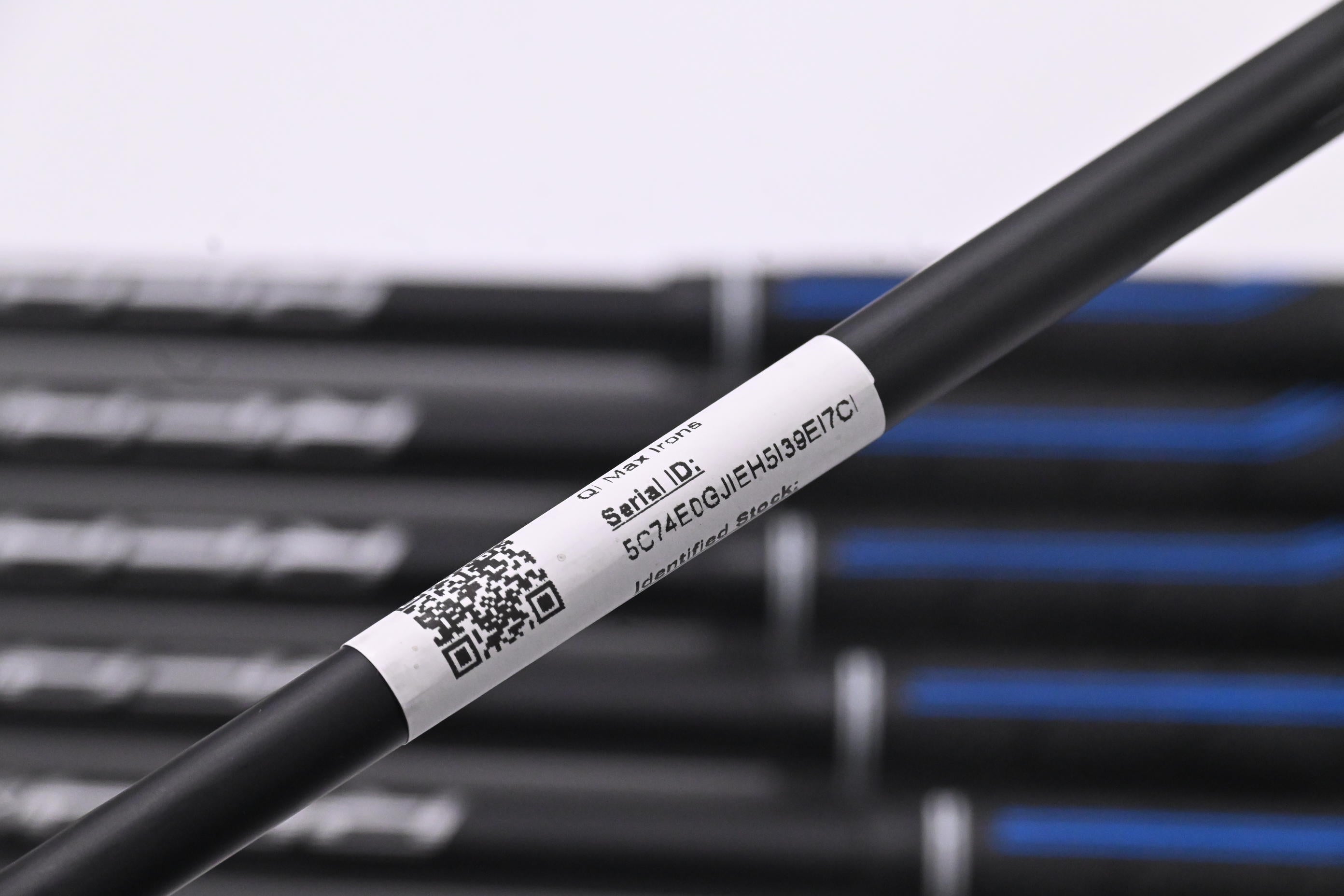 Taylormade Qi Max Irons / 6-PW+AW+SW / Senior Flex KBS REAX HL 50 Shafts