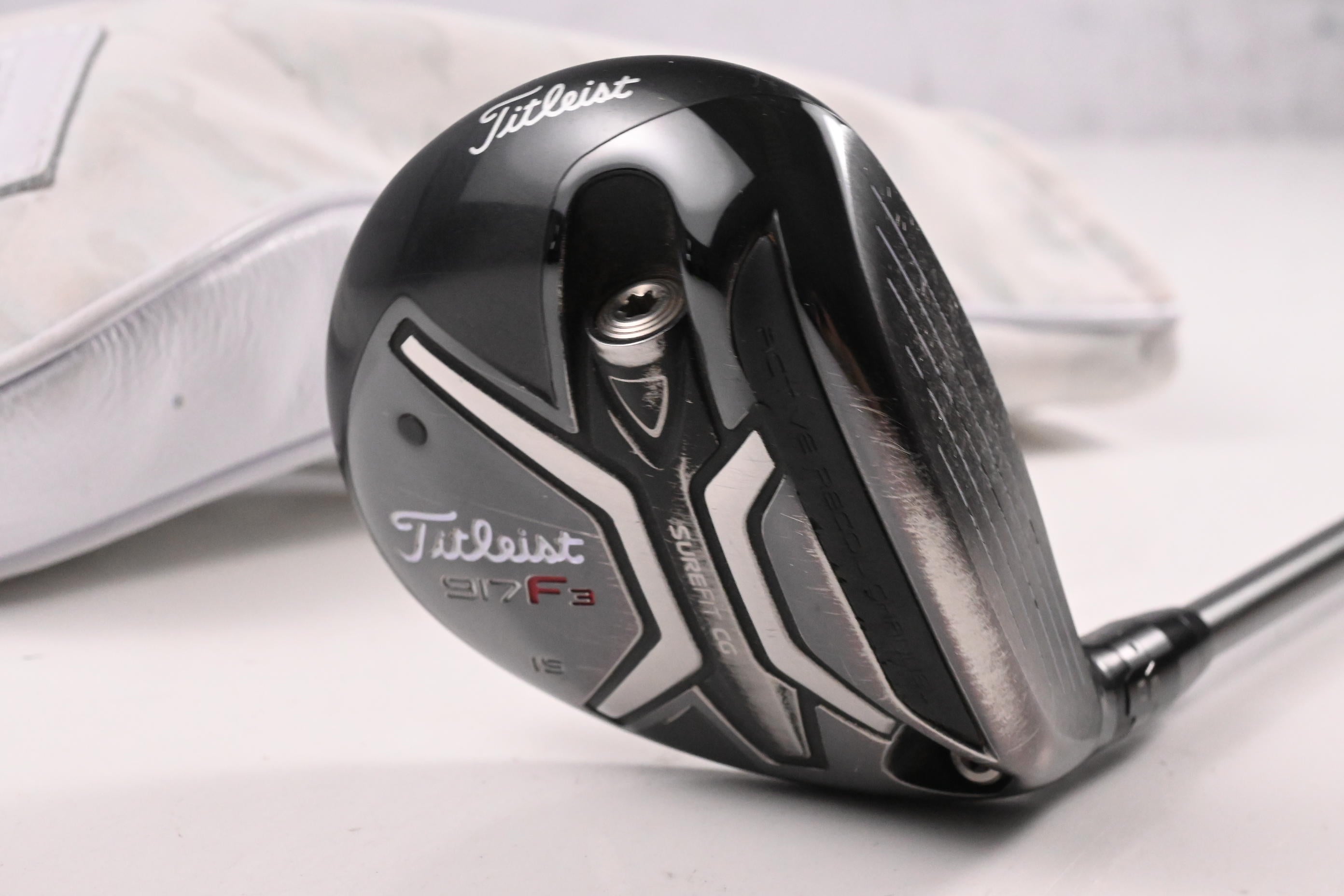 Titleist 917 F3 #3 Wood / 15 Degree / Stiff Flex Aldila Rogue M.AX 75 Shaft