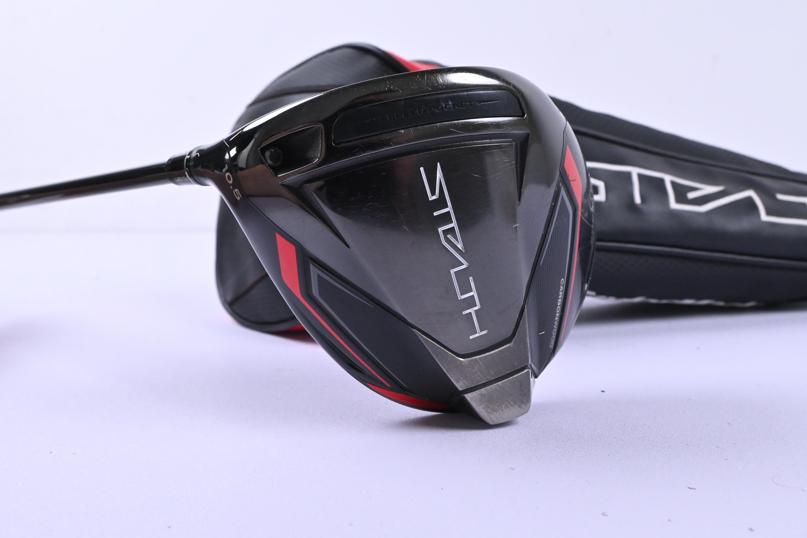 Left Hand Taylormade Stealth Driver / 10.5 Degree / Senior Flex Ventus Red 5