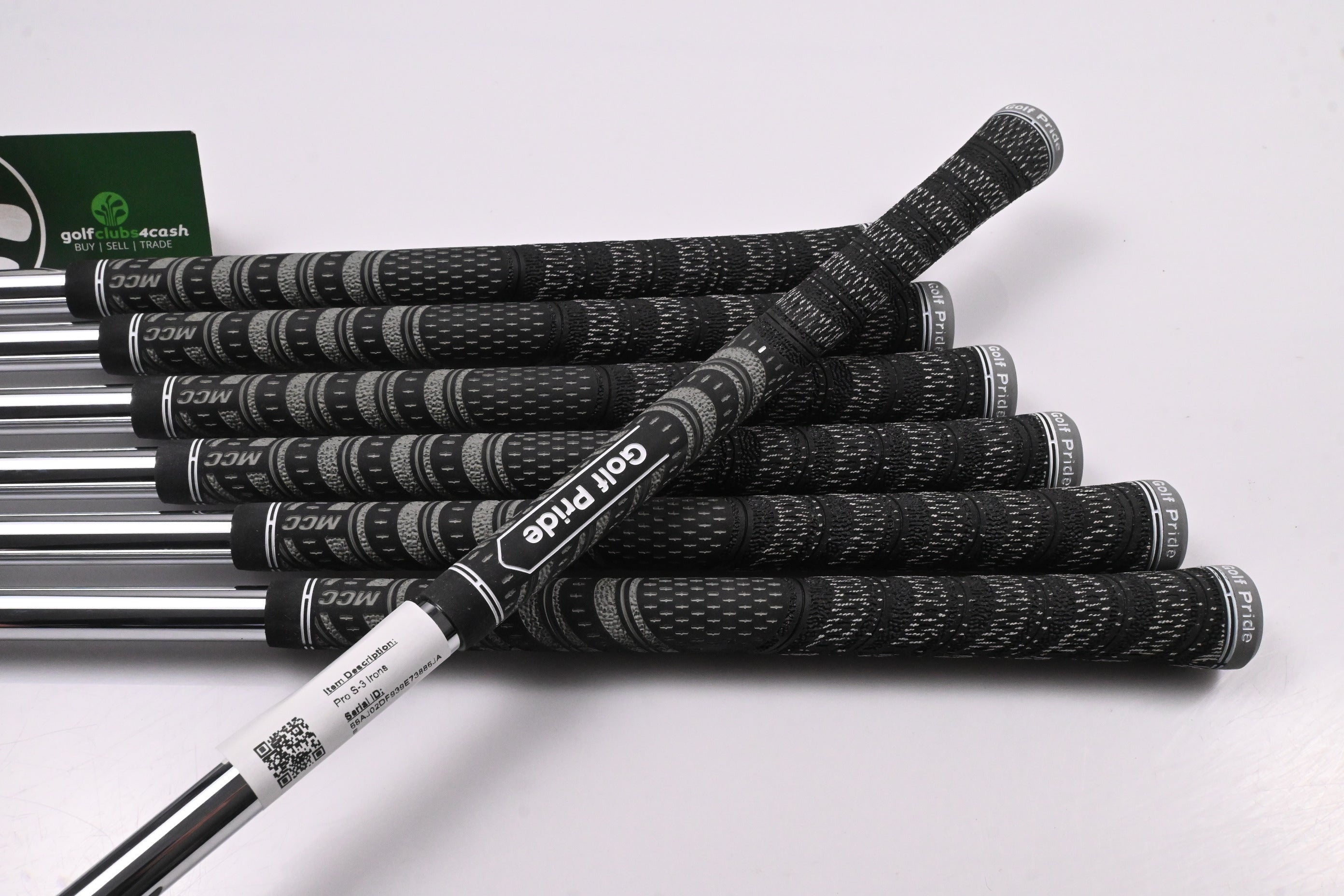 Mizuno Pro S-3 Irons / 4-PW / Stiff Flex Project X Shafts