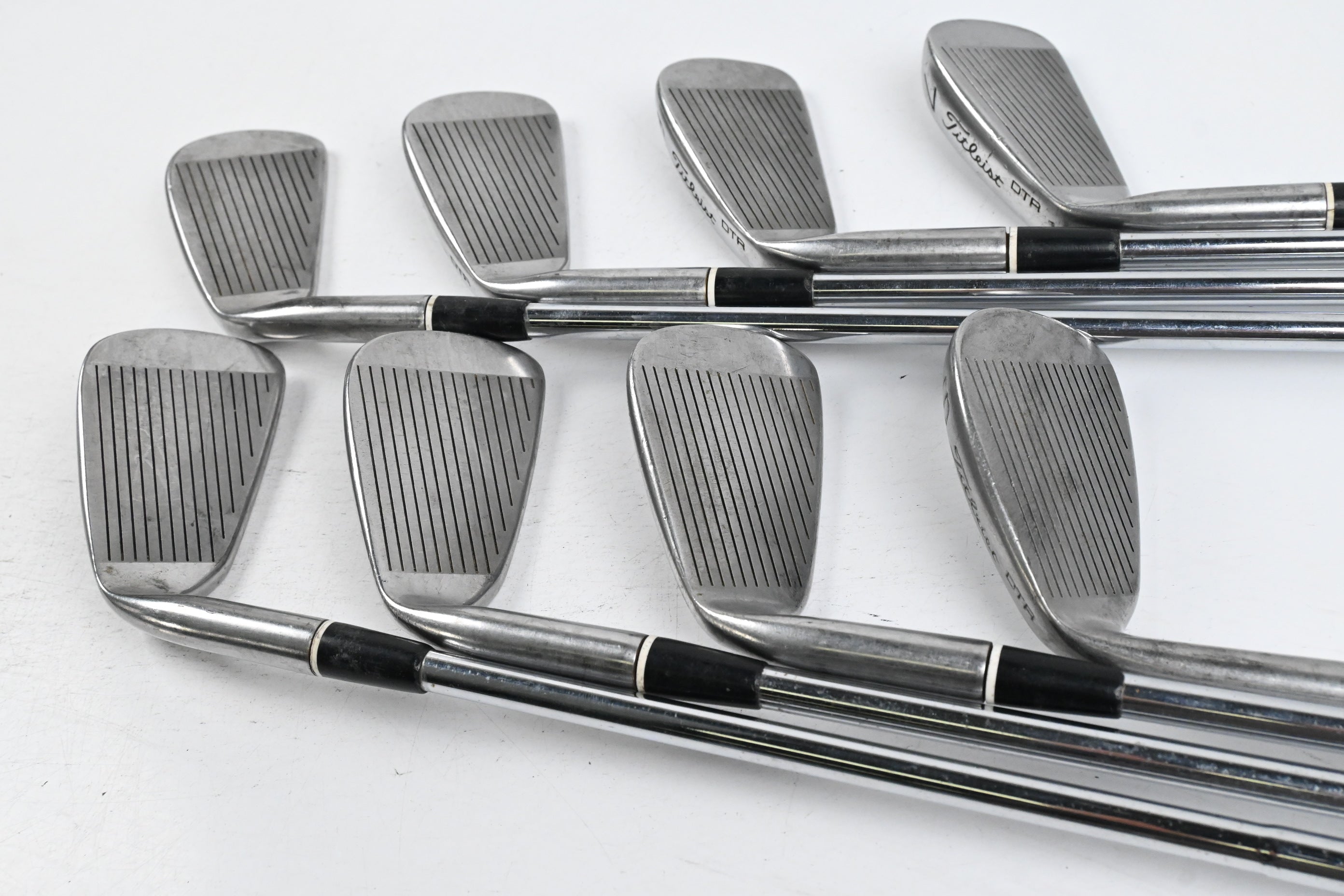 Titleist DTR Irons / 4-PW+SW / Regular Flex Dynamic Gold R300U Shafts