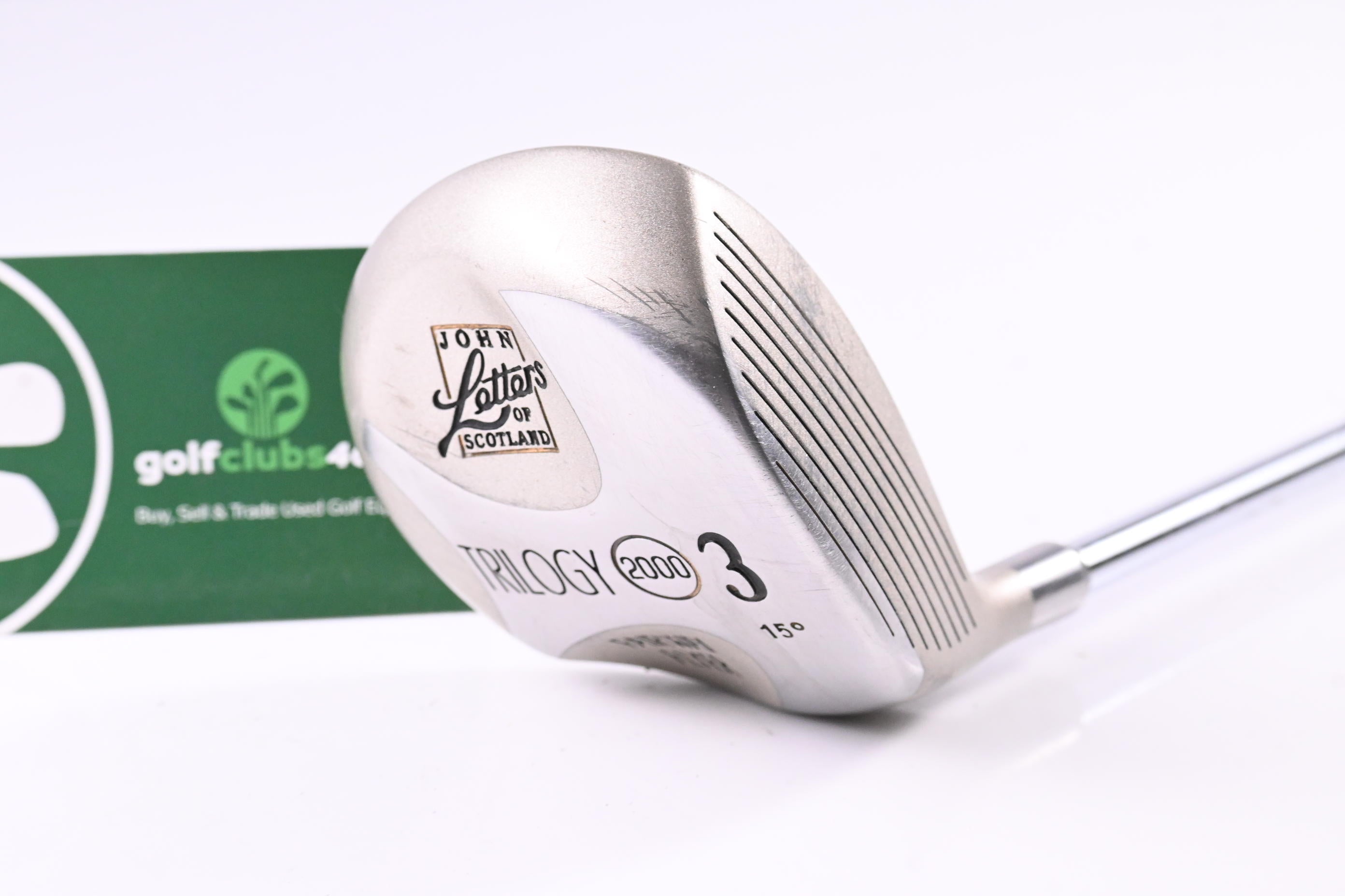 John Letters Trilogy 2000 #3 Wood / 15 Degree / Regular Flex John Letters Shaft