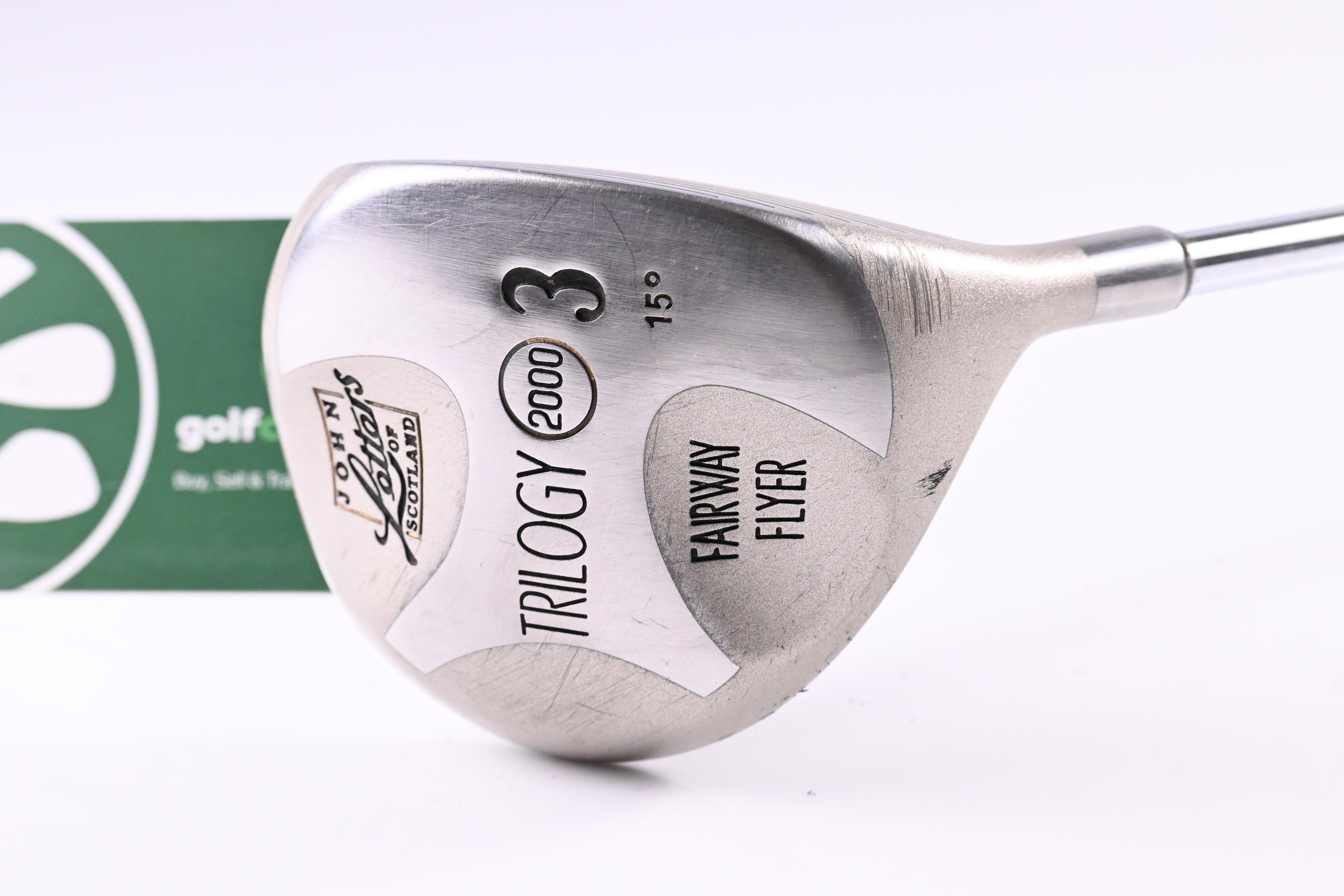 John Letters Trilogy 2000 #3 Wood / 15 Degree / Regular Flex John Letters Shaft