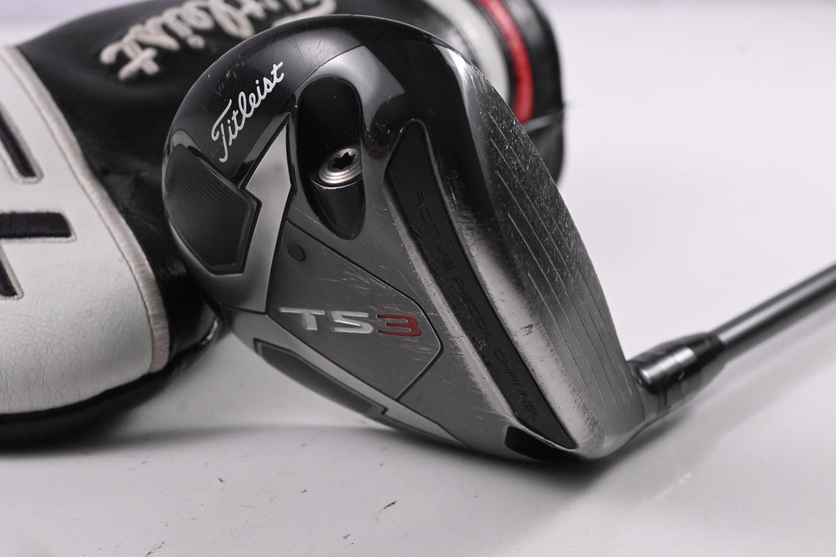 Titleist TS3 #3 Wood / 16.5 Degree / Stiff Flex HZRDUS Smoke Black 70 Shaft